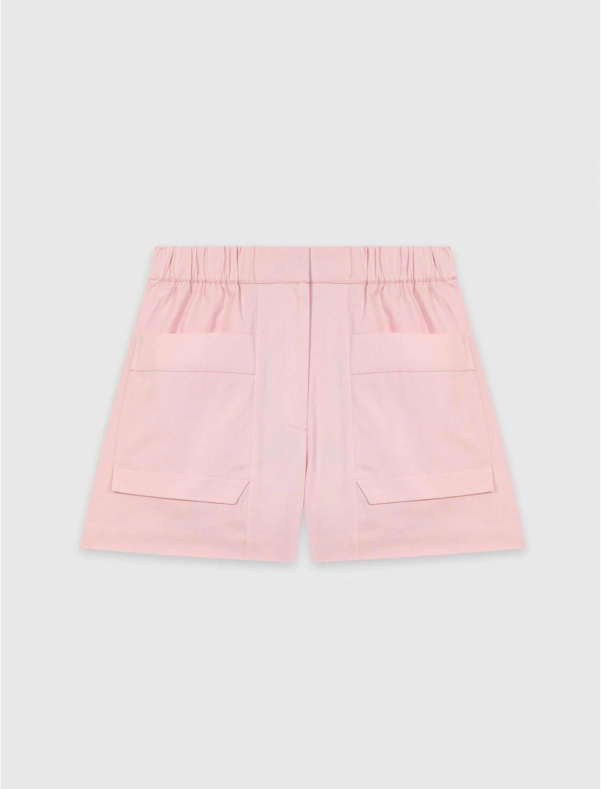 Жіночі рожеві бавовняні шорти