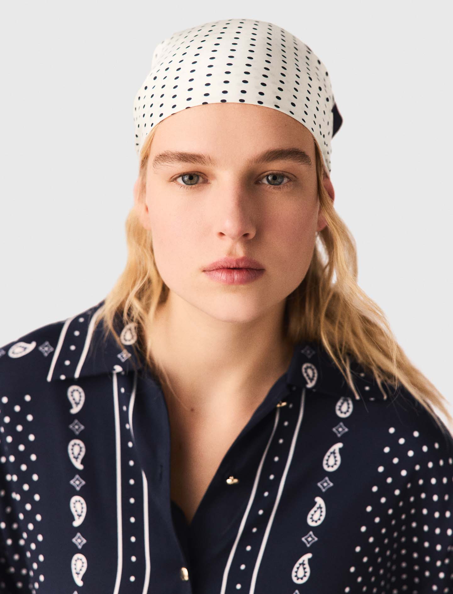 Жіноча вільна сорочка з принтом