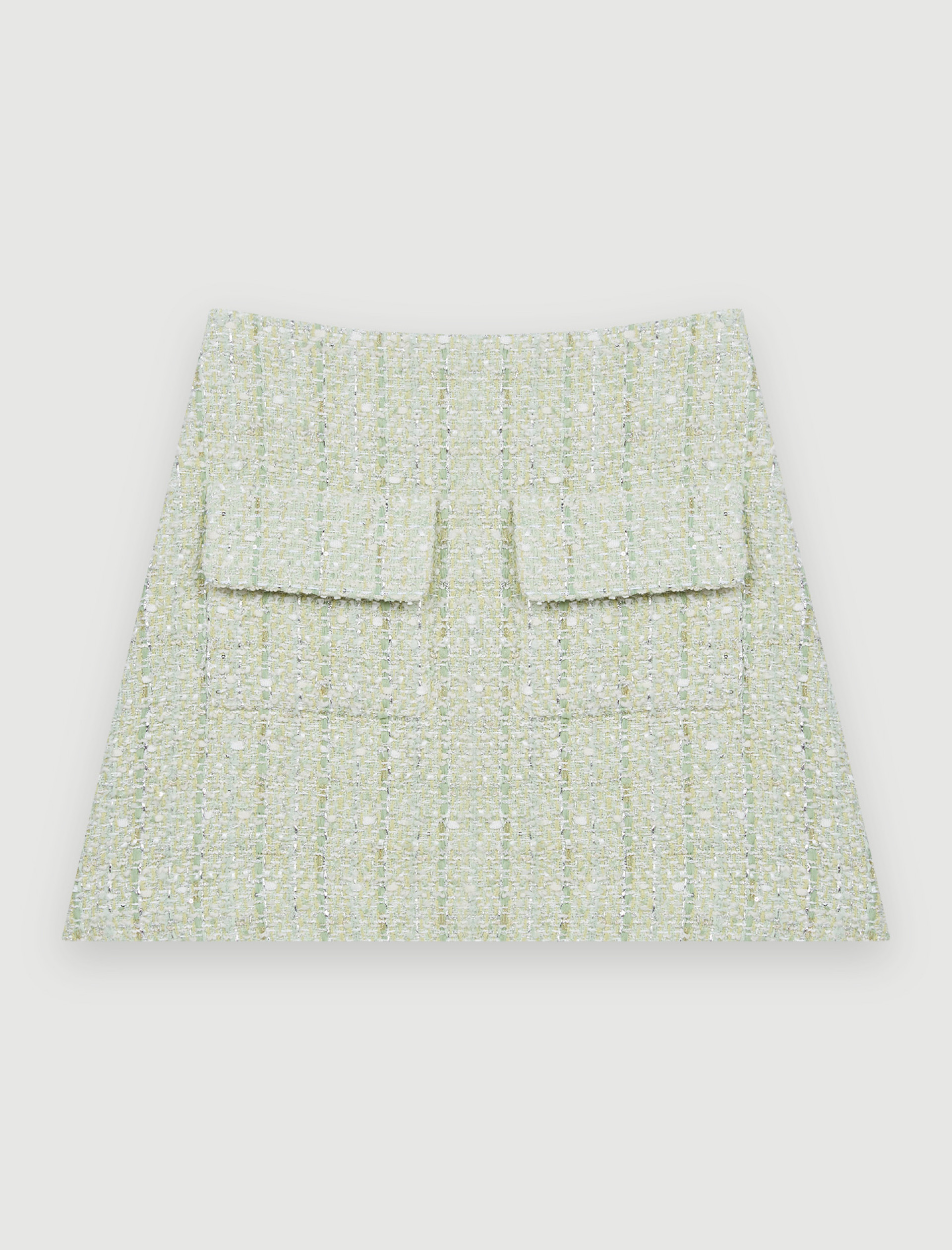 Жіноча зелена спідниця