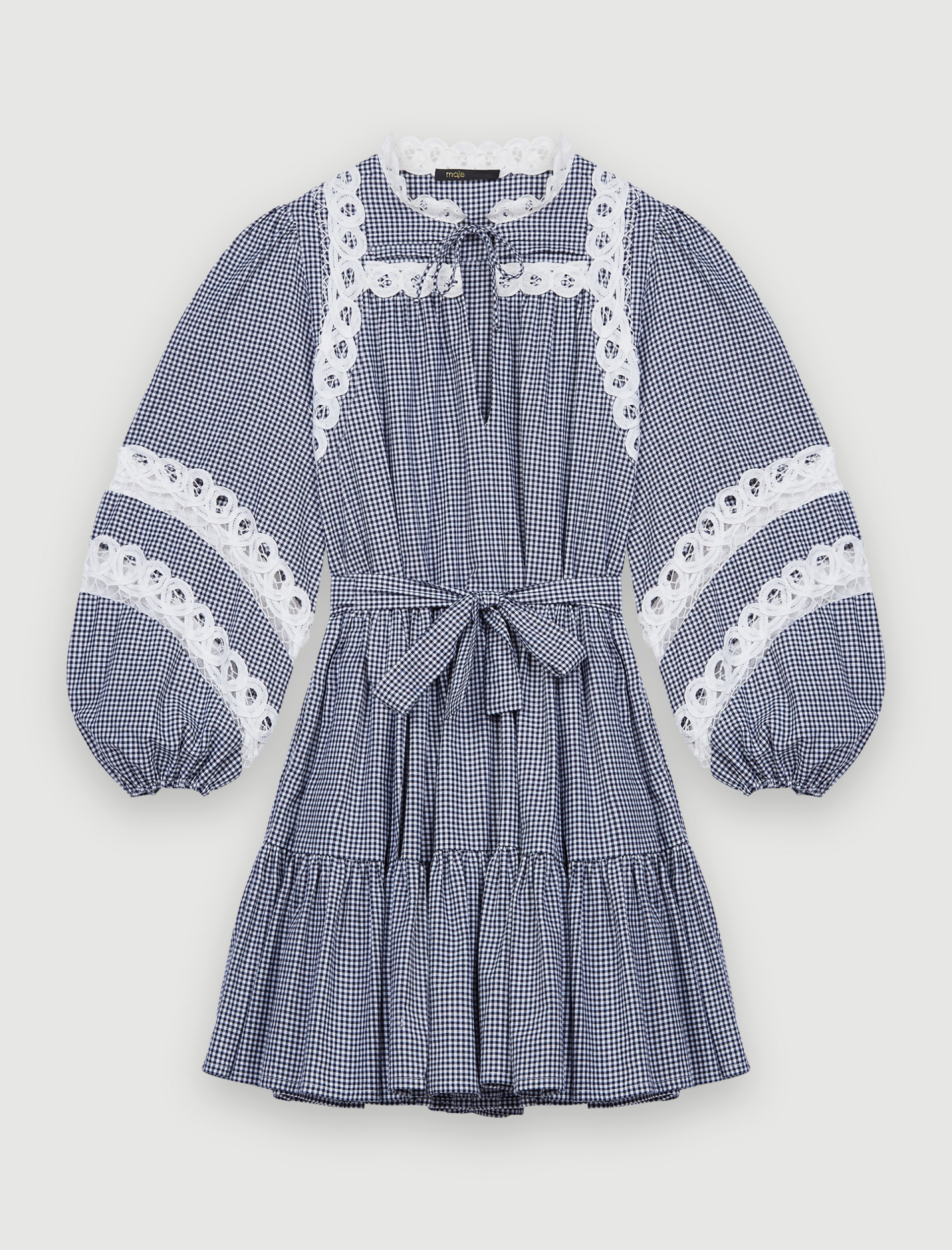 Женское синее платье