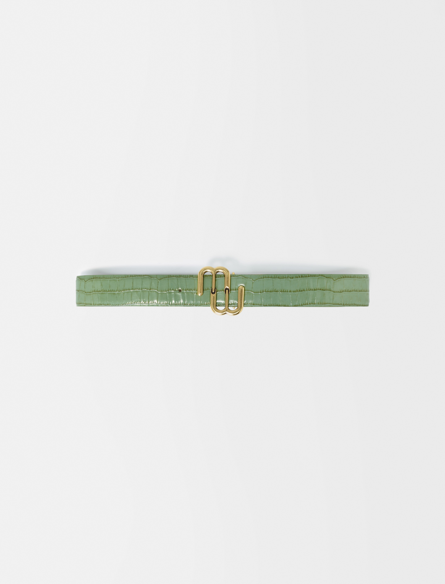 Жіночий зелений ремінь