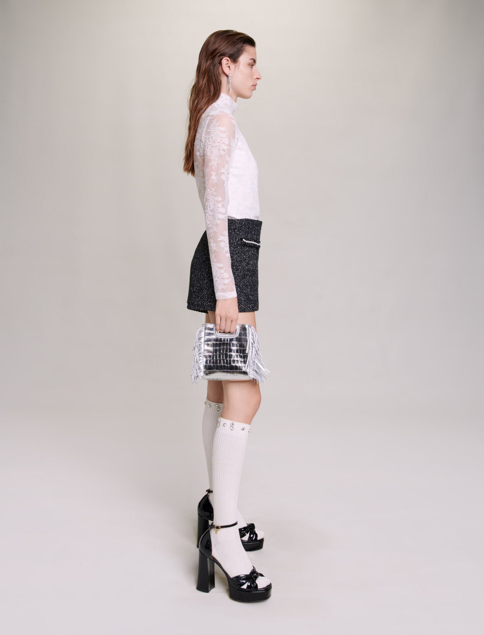 Жіночий білий топ