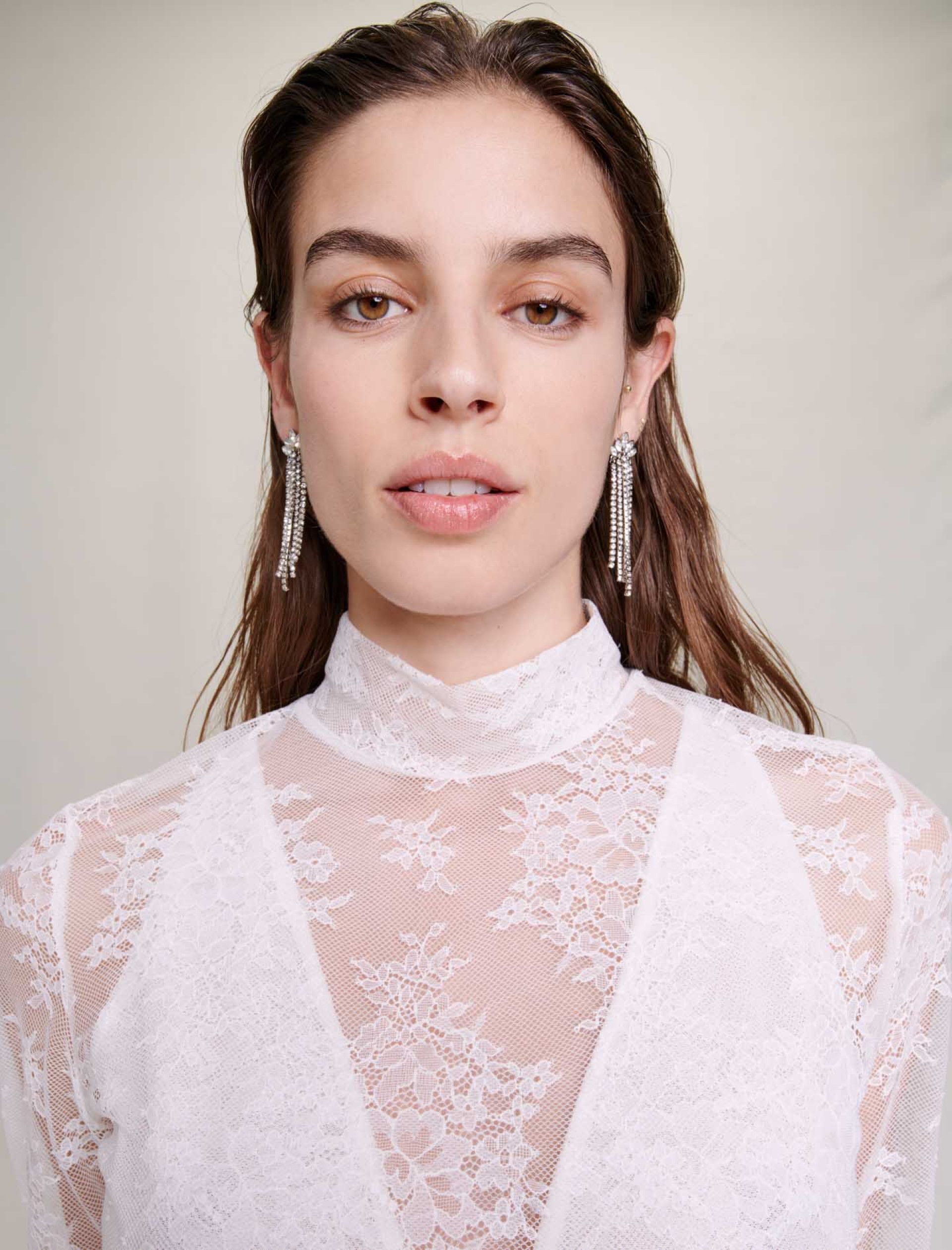 Жіночий білий топ