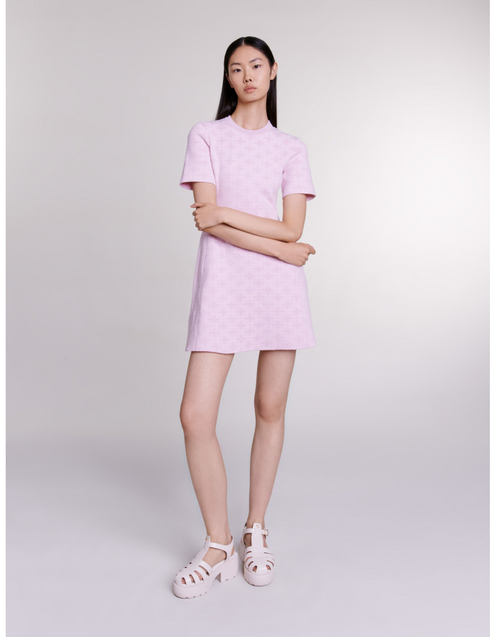 Жіноча рожева сукня