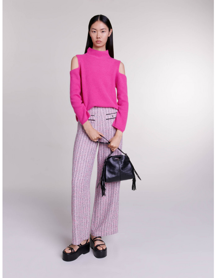 Женский розовый джемпер