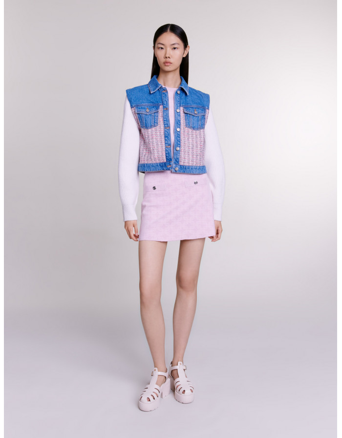 Жіноча рожева куртка