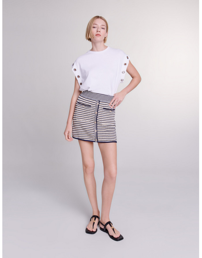 Женская синяя юбка