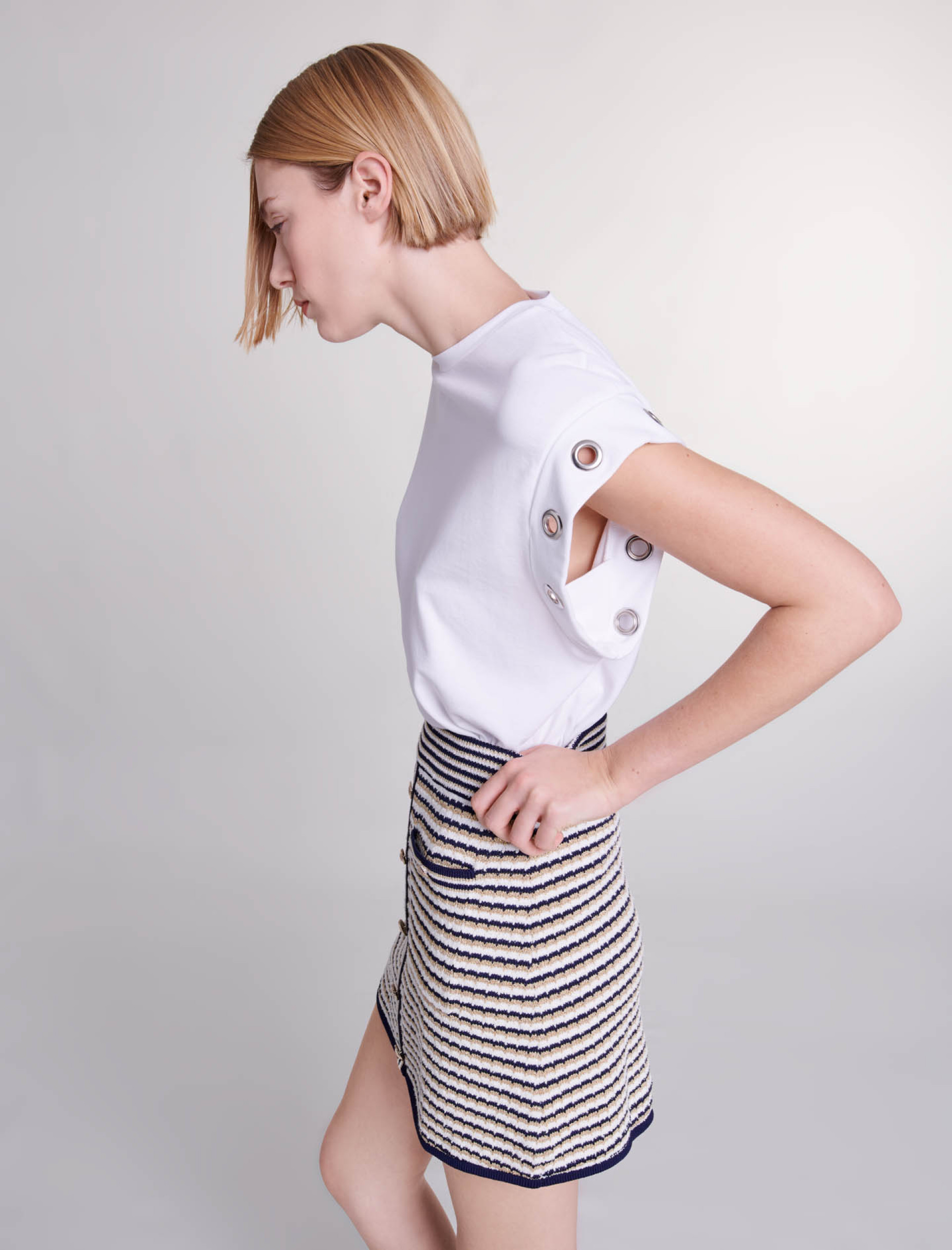 Женская синяя юбка