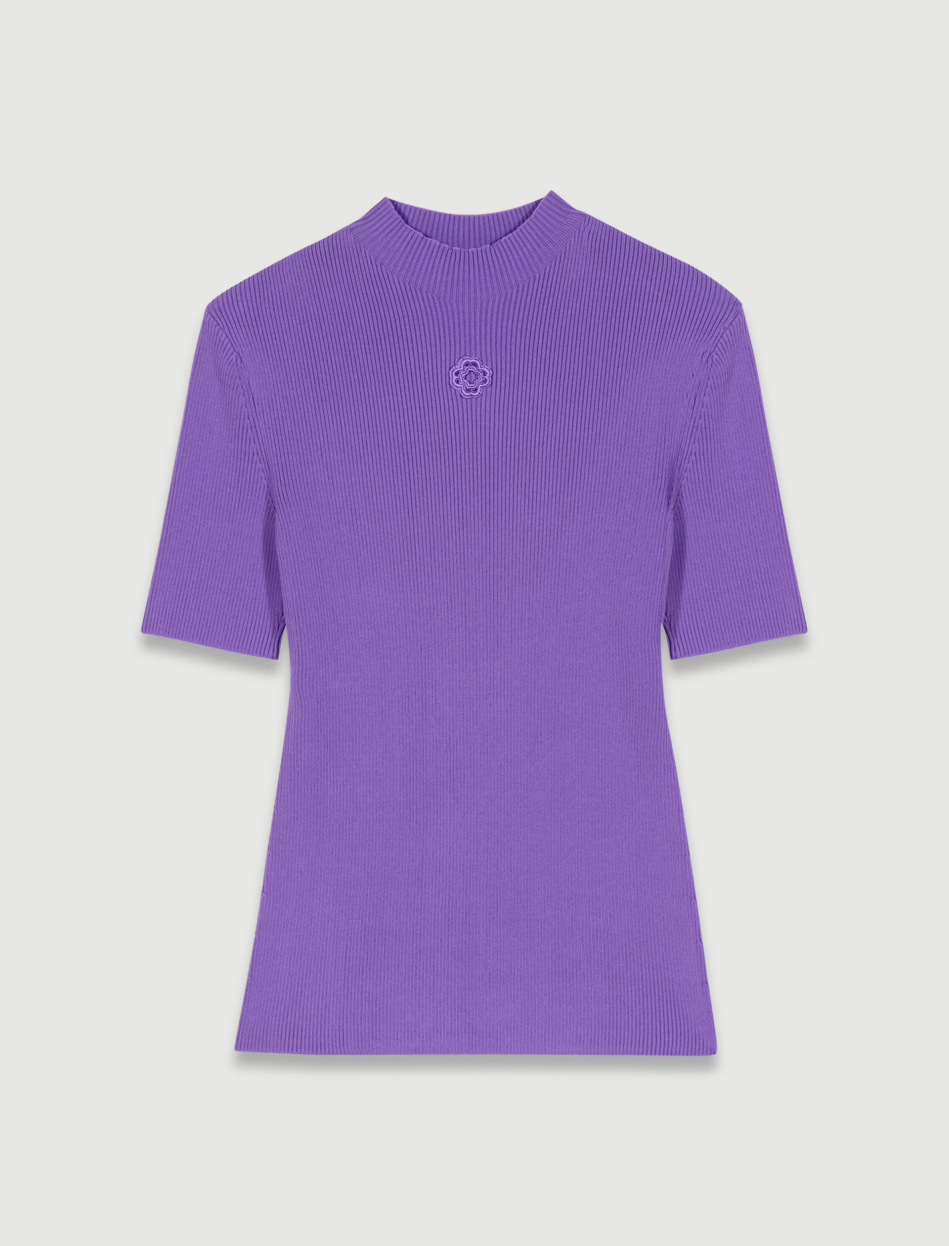 Женский фиолетовый джемпер