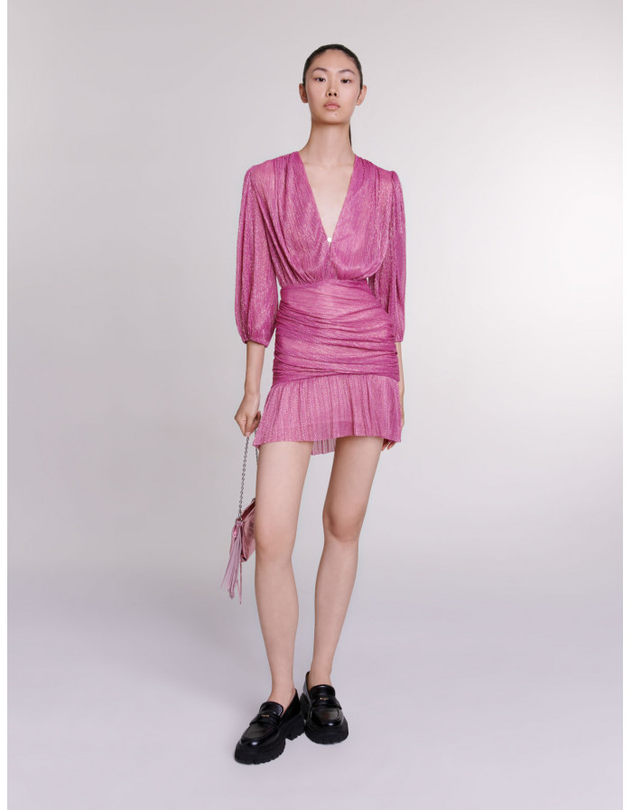 Жіноча рожева сукня