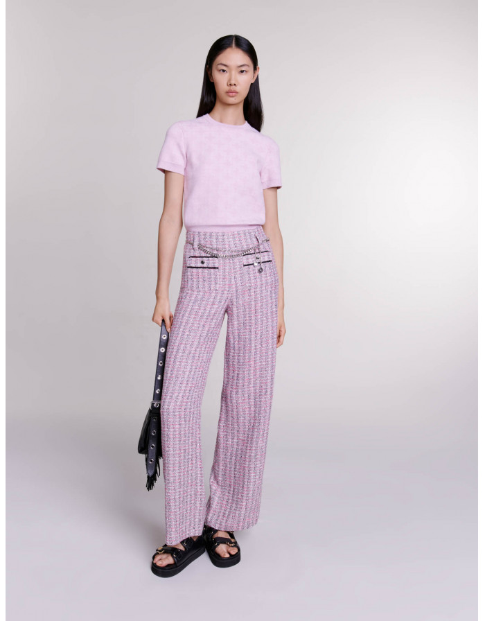 Жіночі рожеві штани