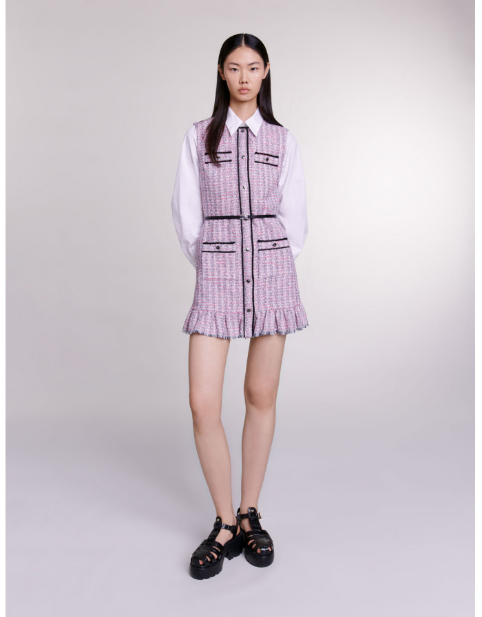 Жіноча рожева сукня