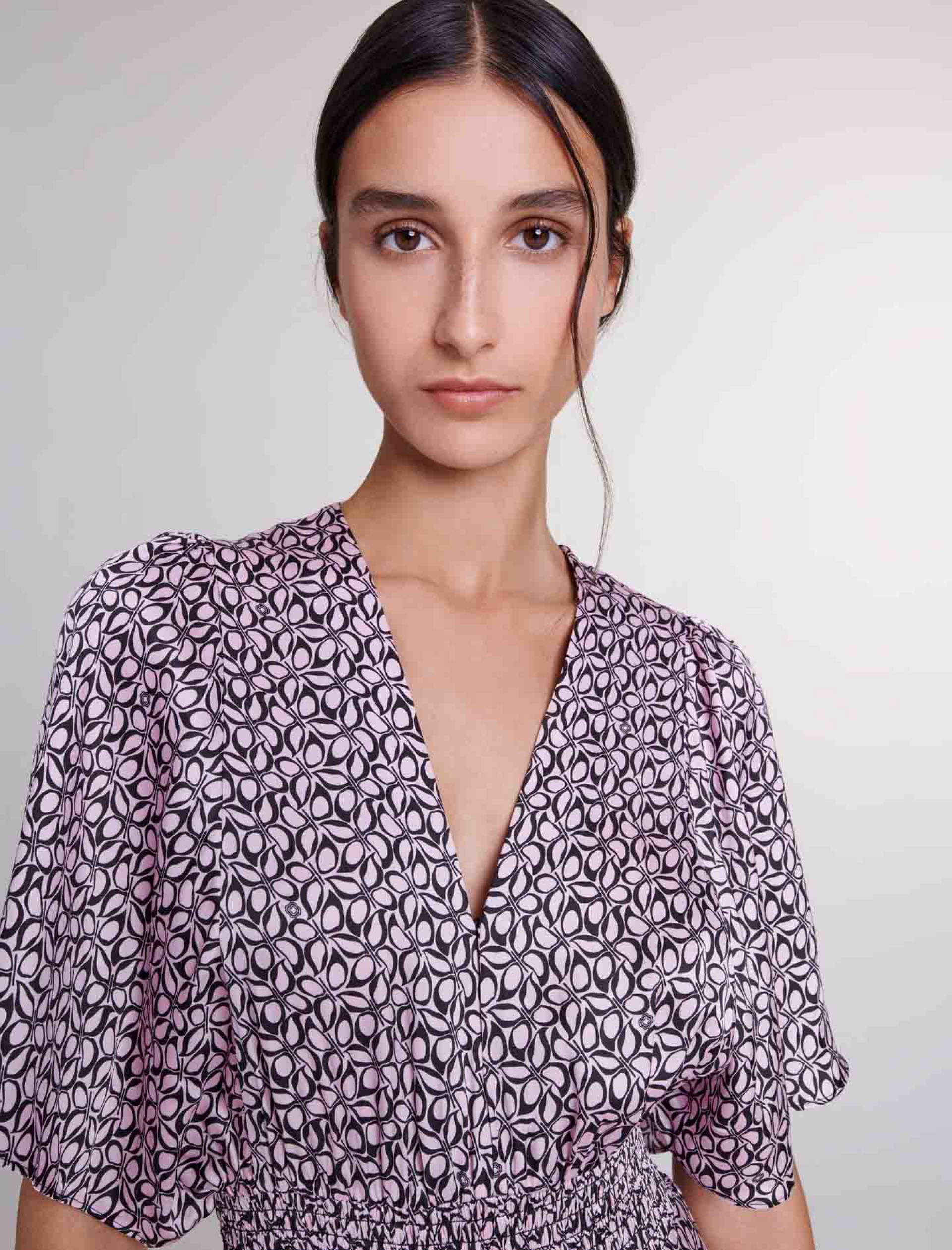 Жіноча рожева сукня