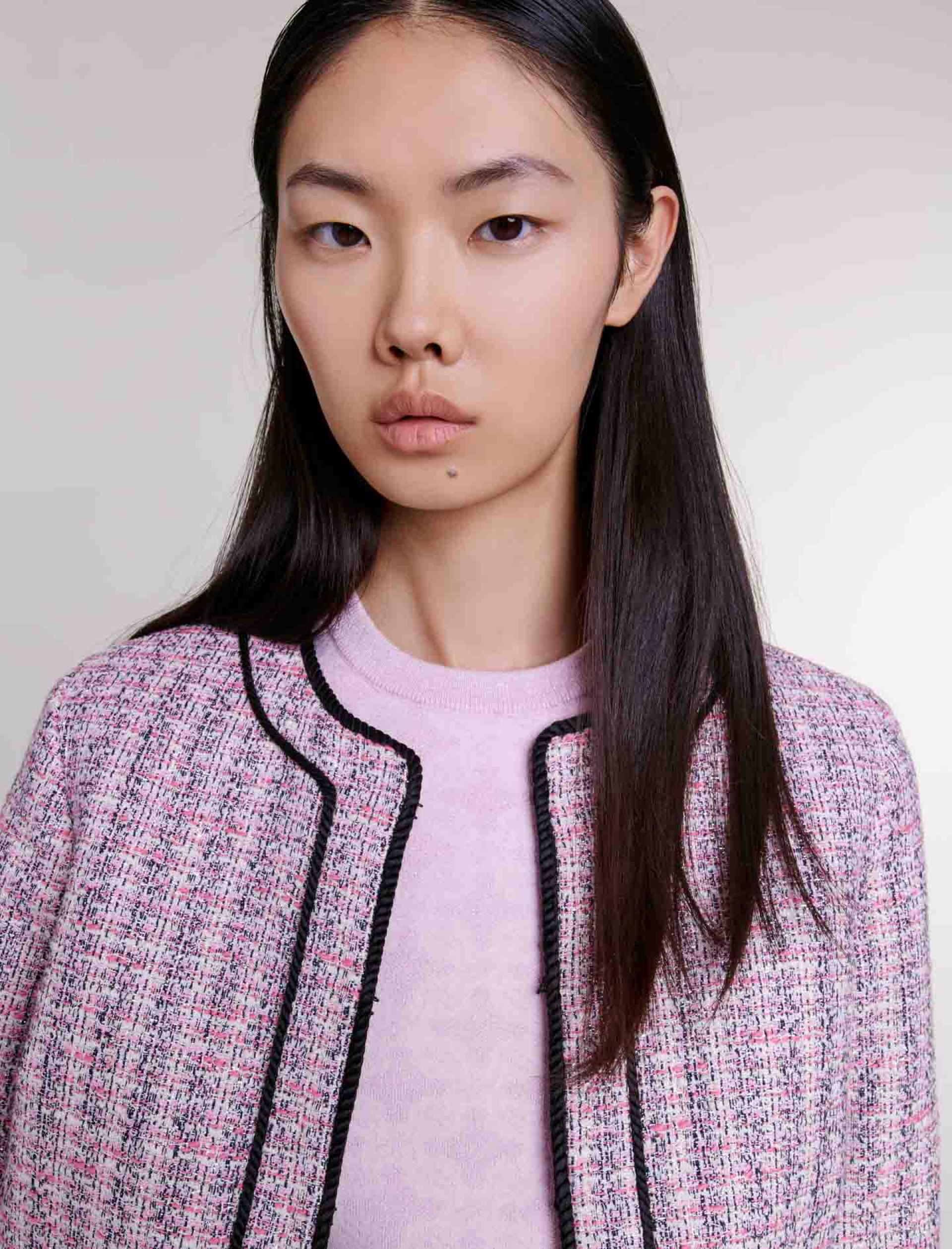 Жіночий рожевий жакет Жіночий рожевий жакет