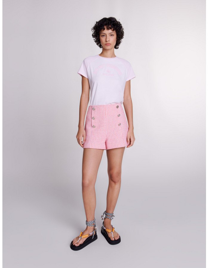 Жіночі рожеві шорти