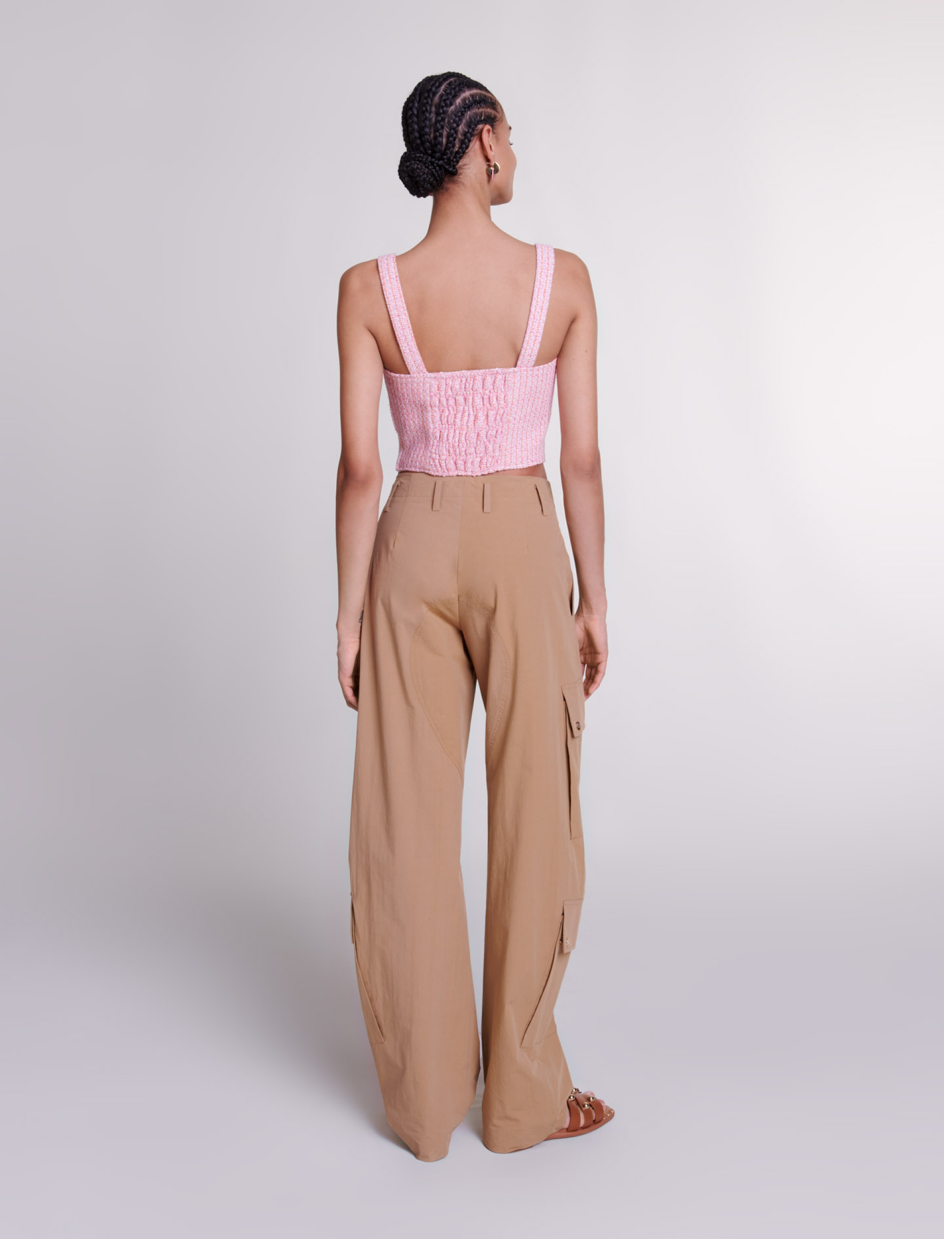 Твідовий укорочений топ Твідовий укорочений топ