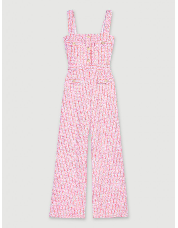 Твидовый комбинезон