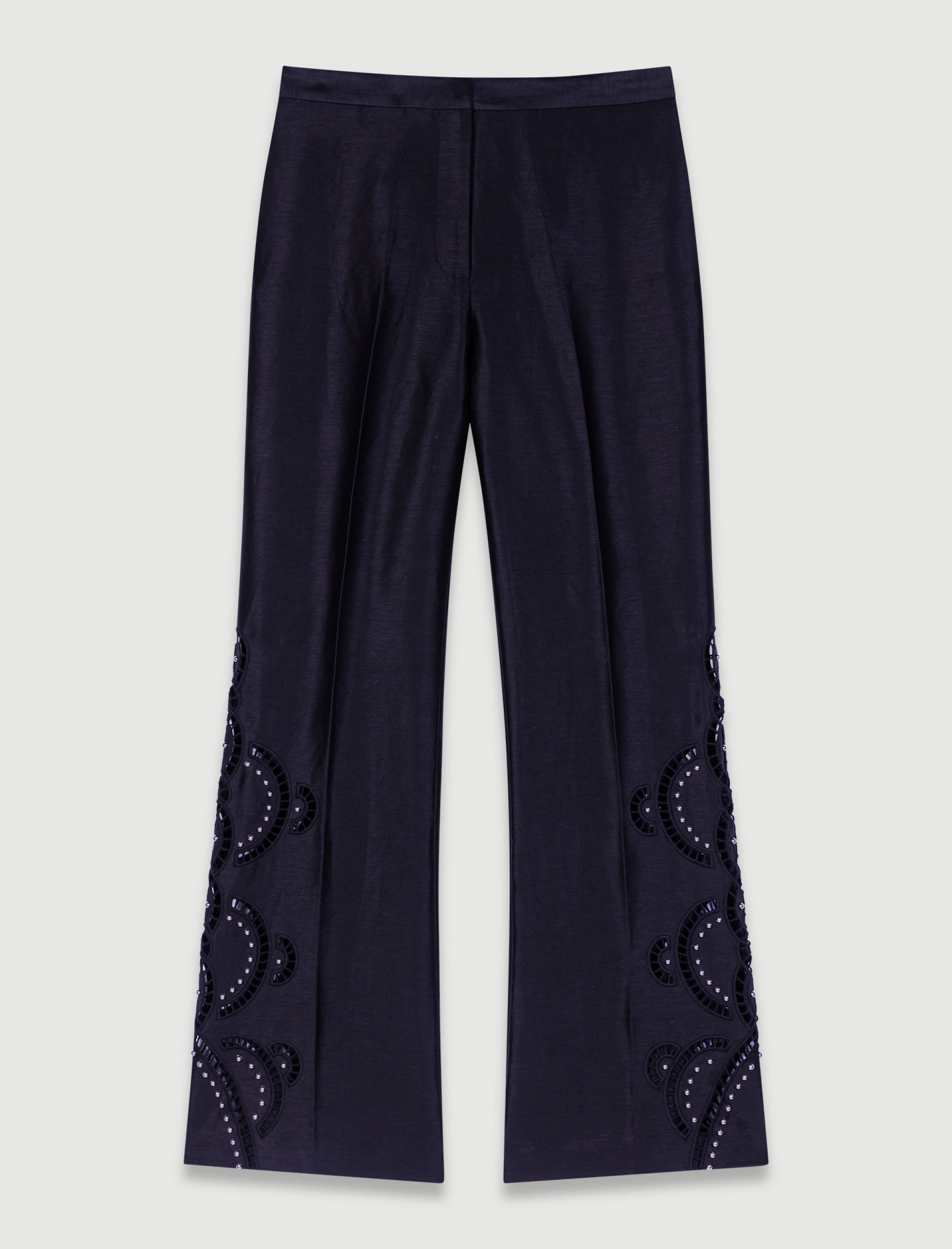 Ажурные расклешенные брюки Ажурные расклешенные брюки