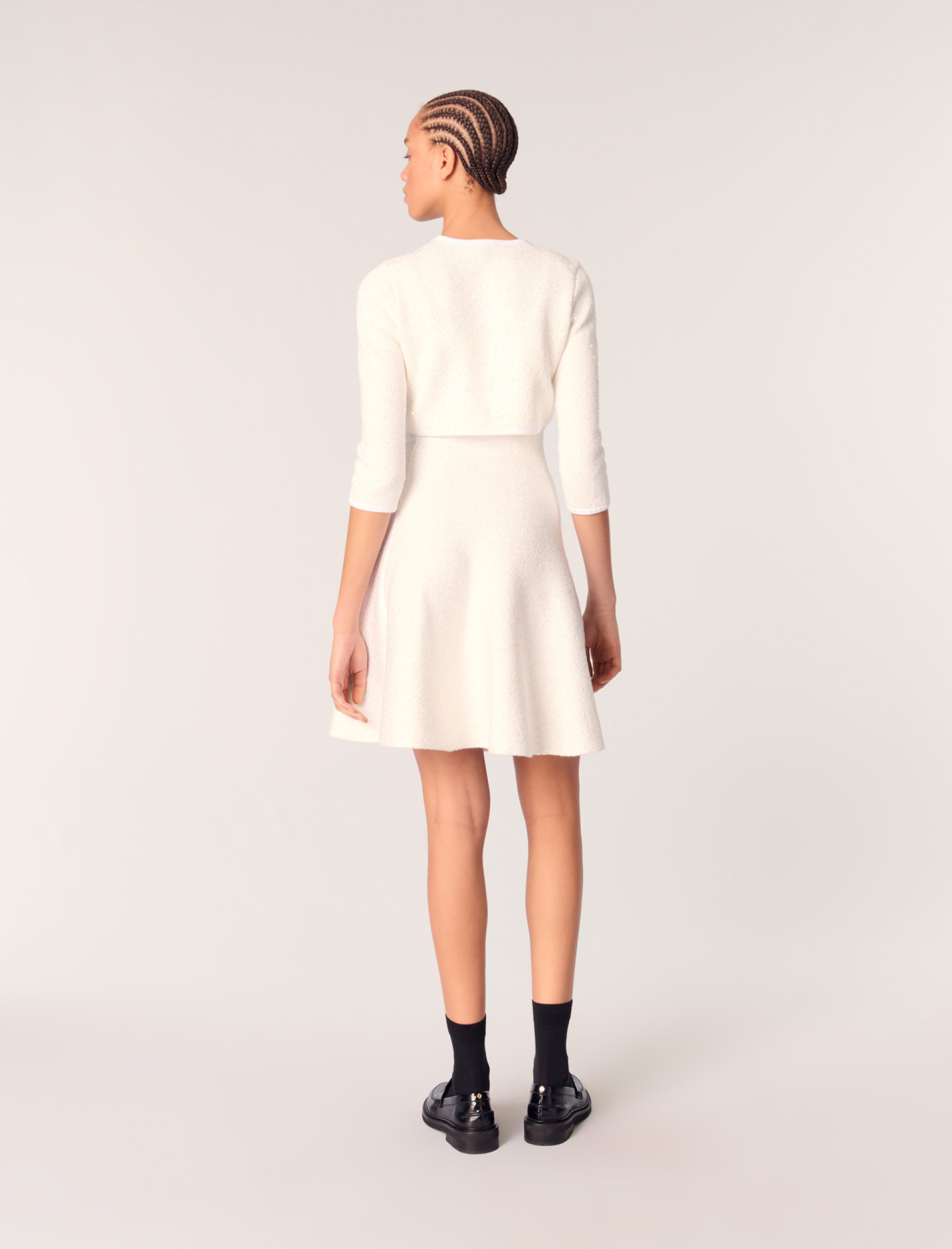 Жіночий короткий кардиган зі стразами Жіночий короткий кардиган зі стразами