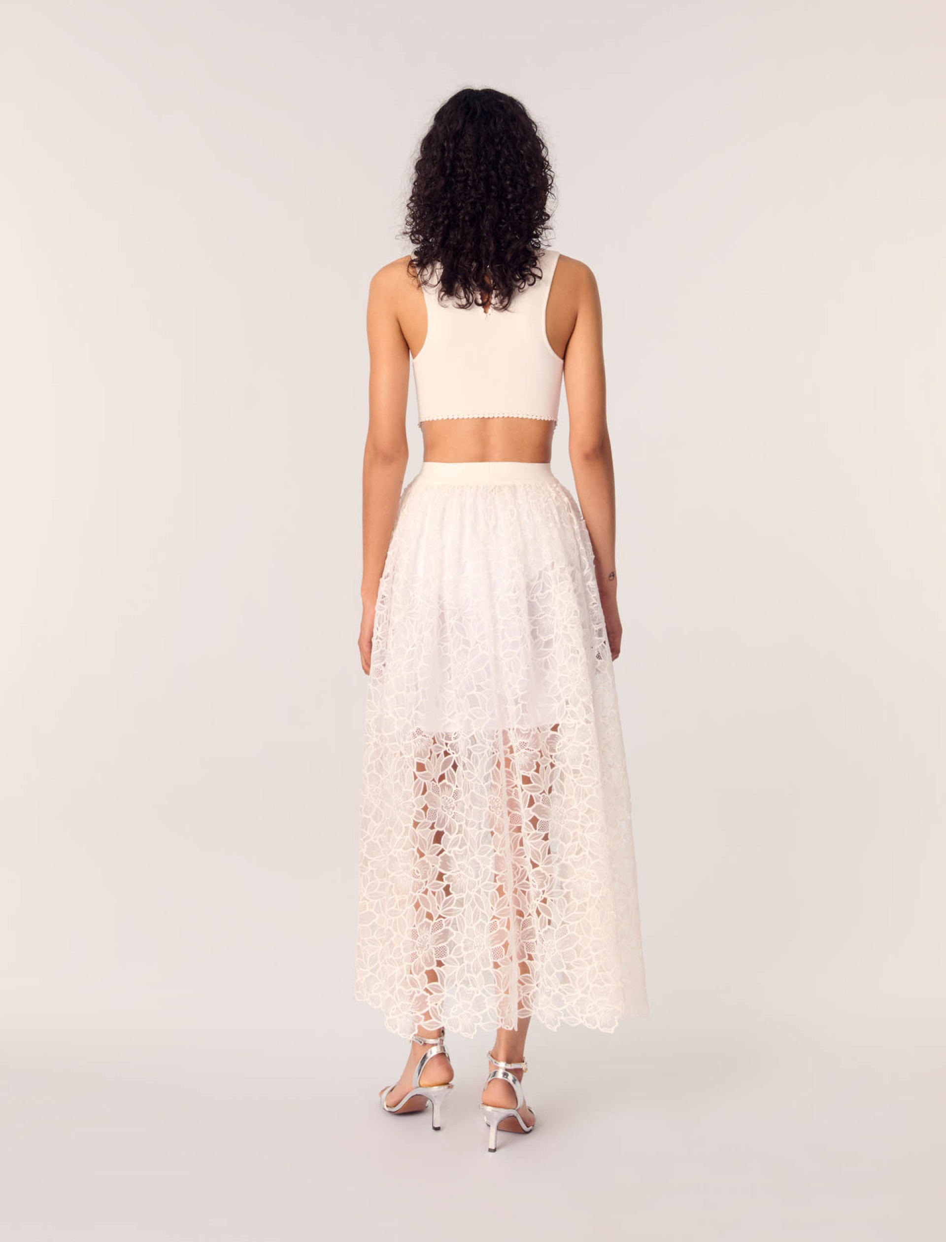 Жіночий білий боді