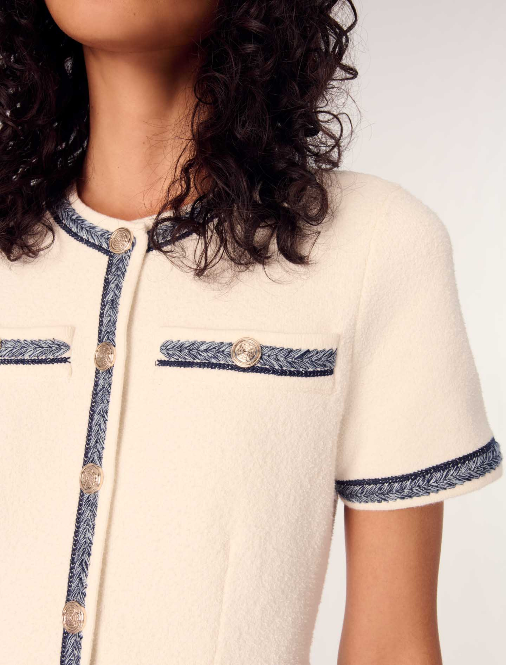 Женское короткое плиссированное платье