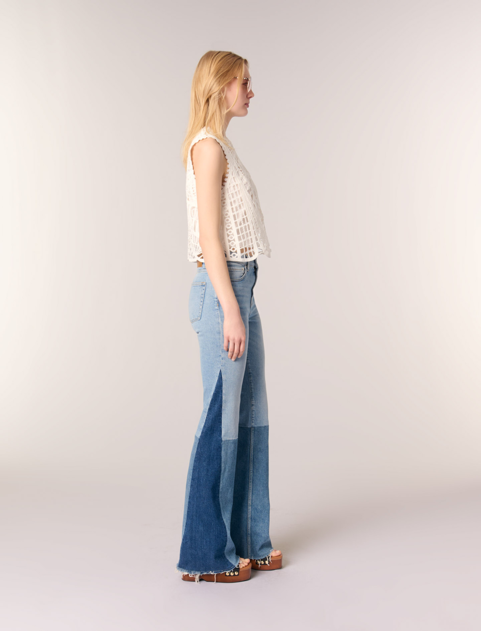 Женский топ в'язаний гачком Женский топ в'язаний гачком