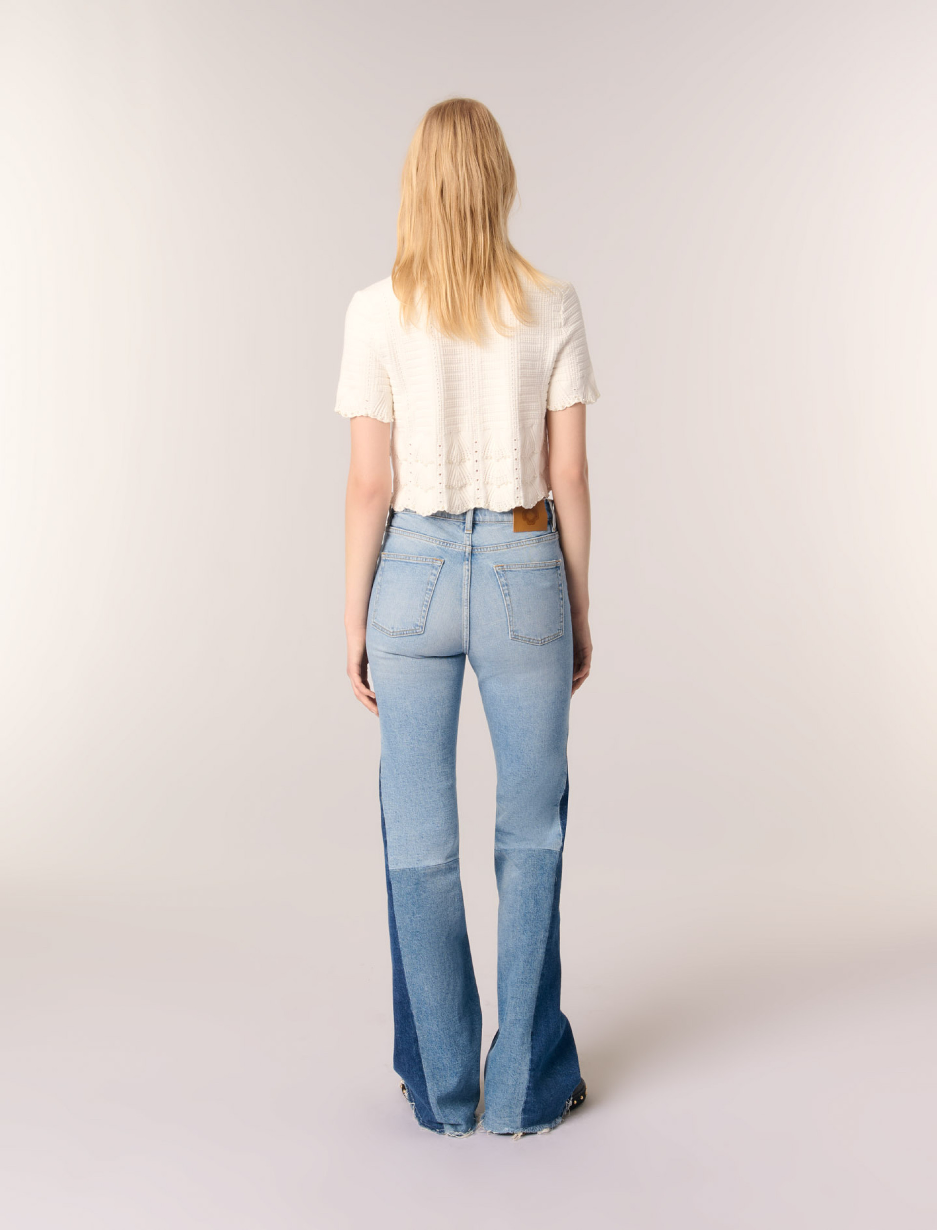 Жіночий укорочений кардиган з перлами Жіночий укорочений кардиган з перлами