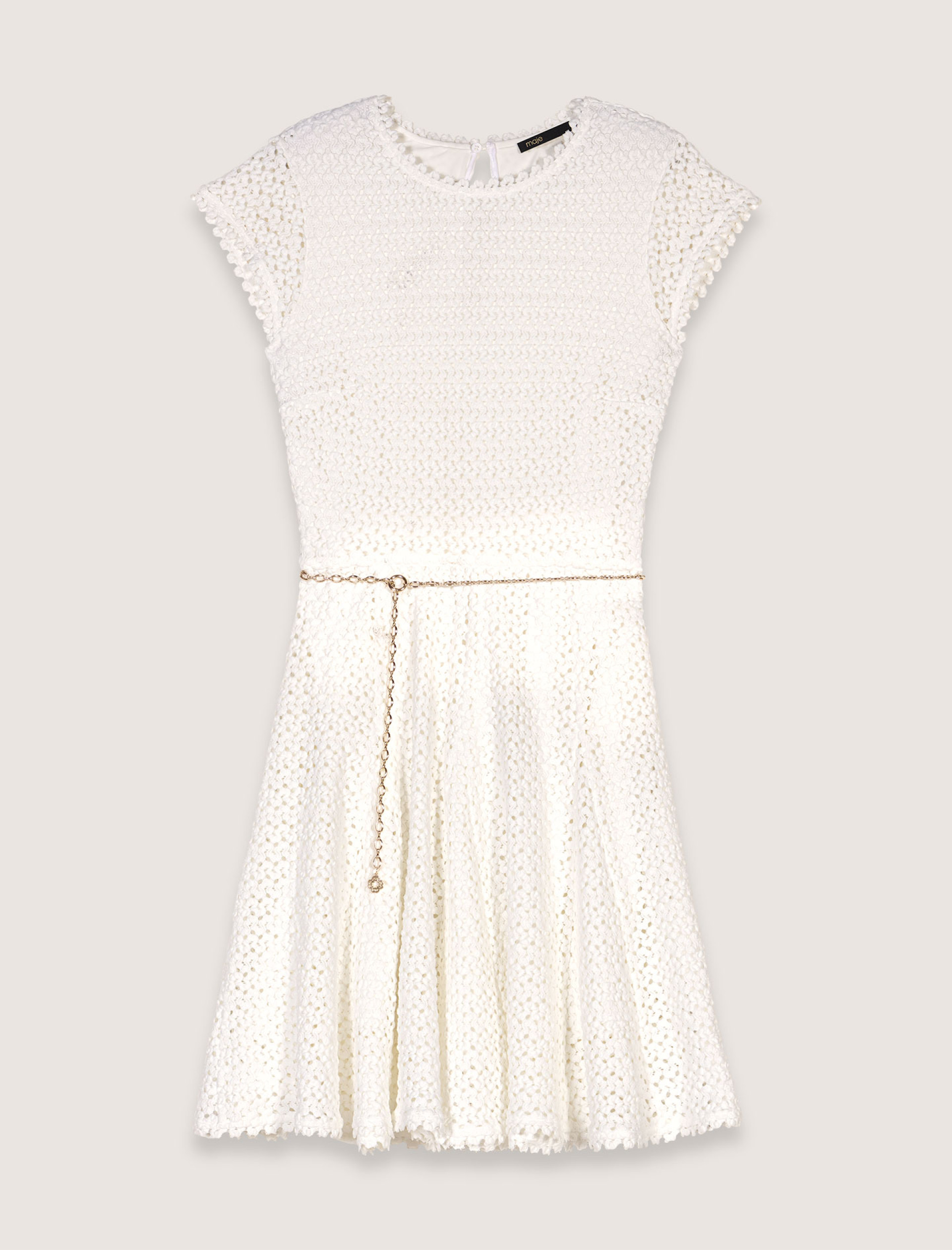 Жіноча сукня в техніці в'язання гачком