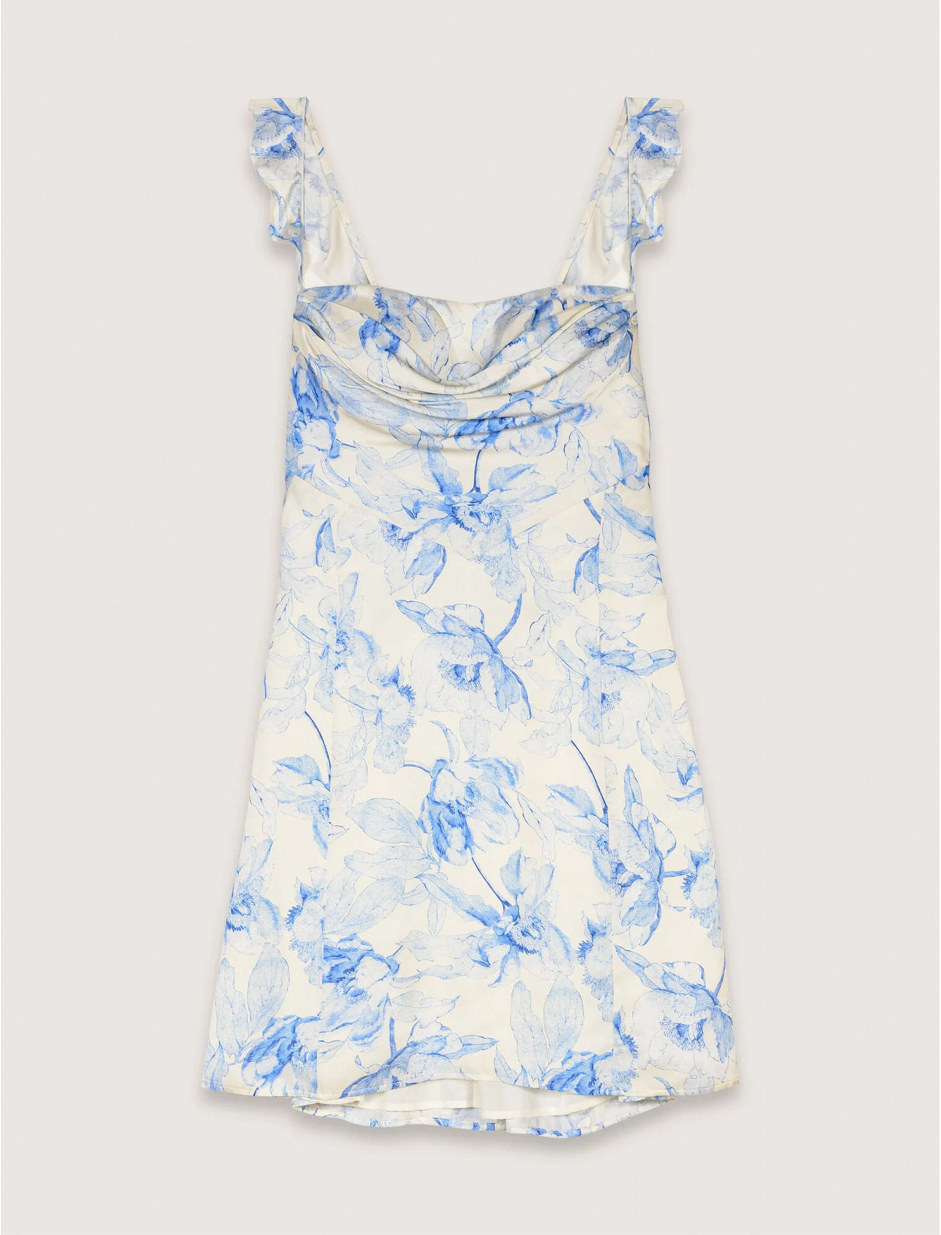 Жіноча коротка сукня з принтом