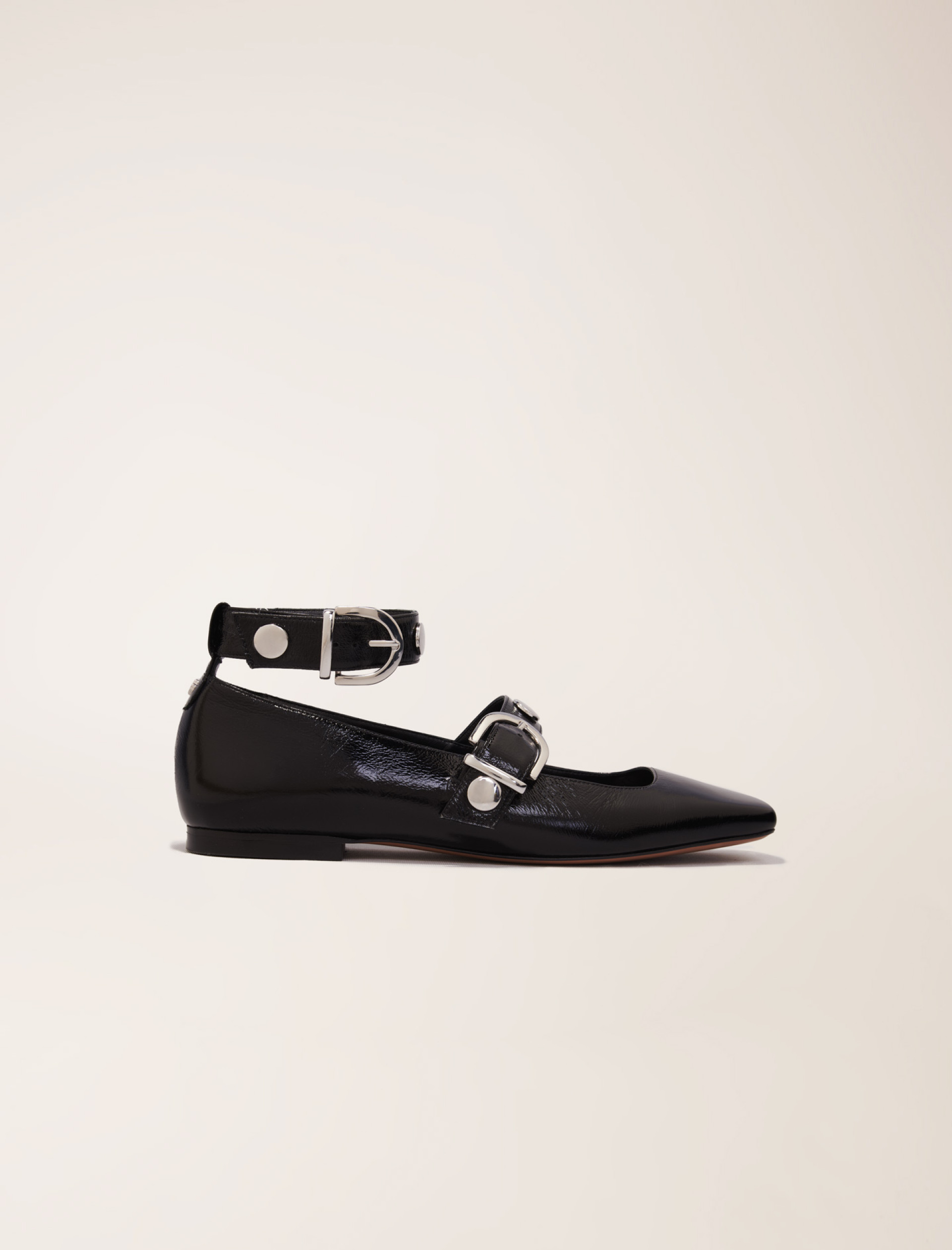 Женские туфли Мэри Джейн с заклепками Женские туфли Мэри Джейн с заклепками