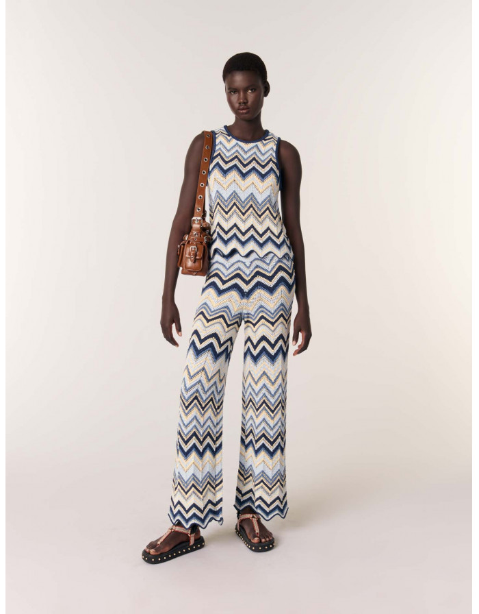 Женские брюки вязаные крючком