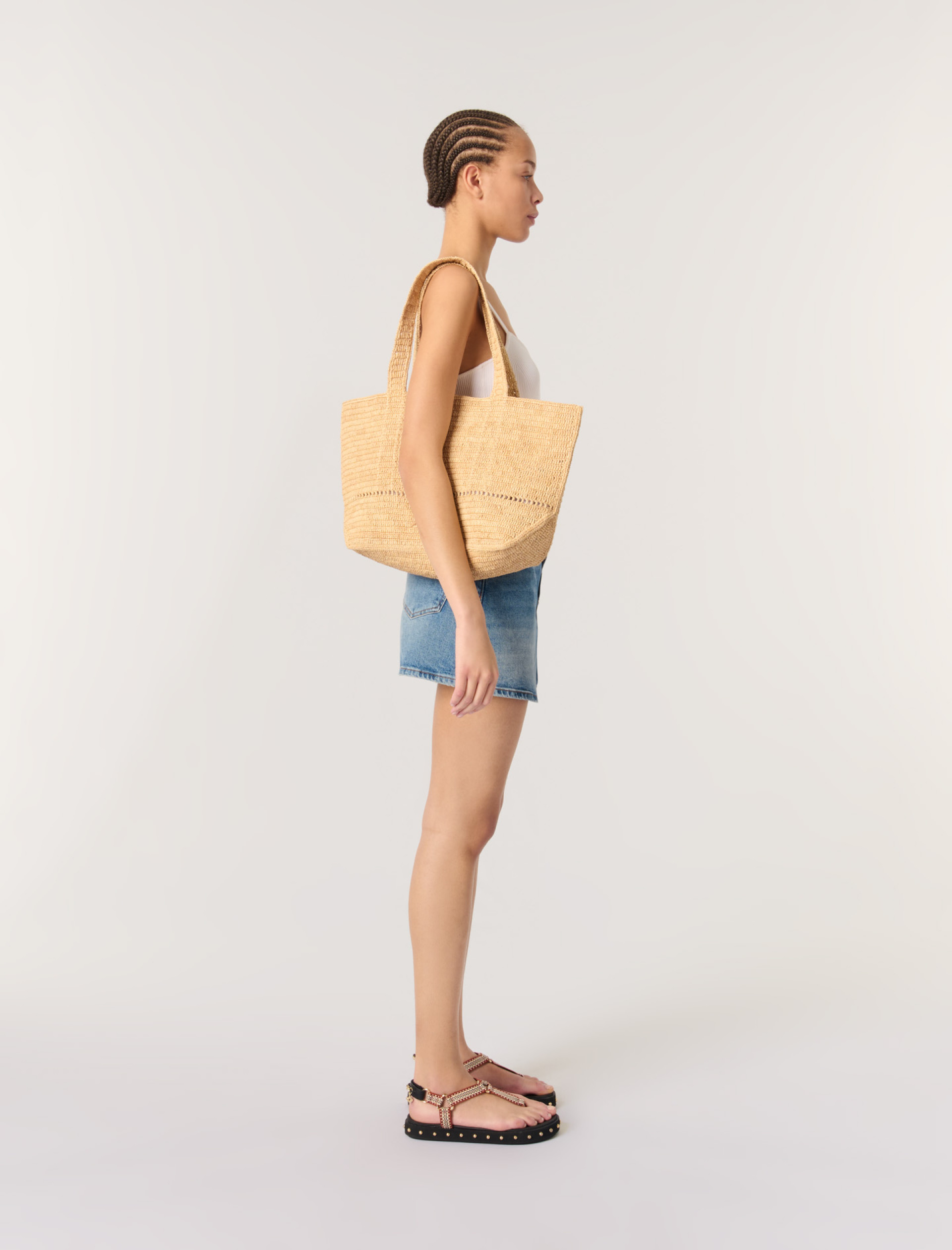 Женский трикотажный топ в рубик