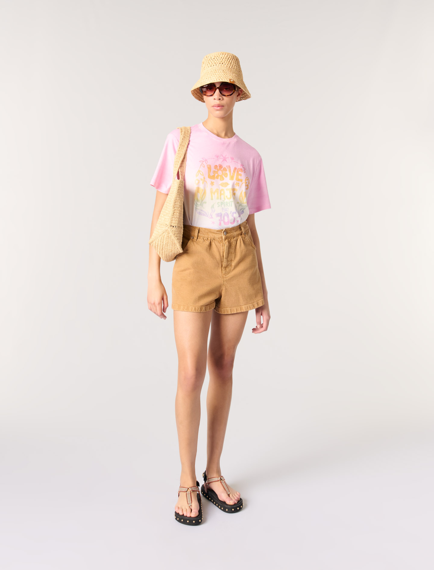 Женская футболка с принтом