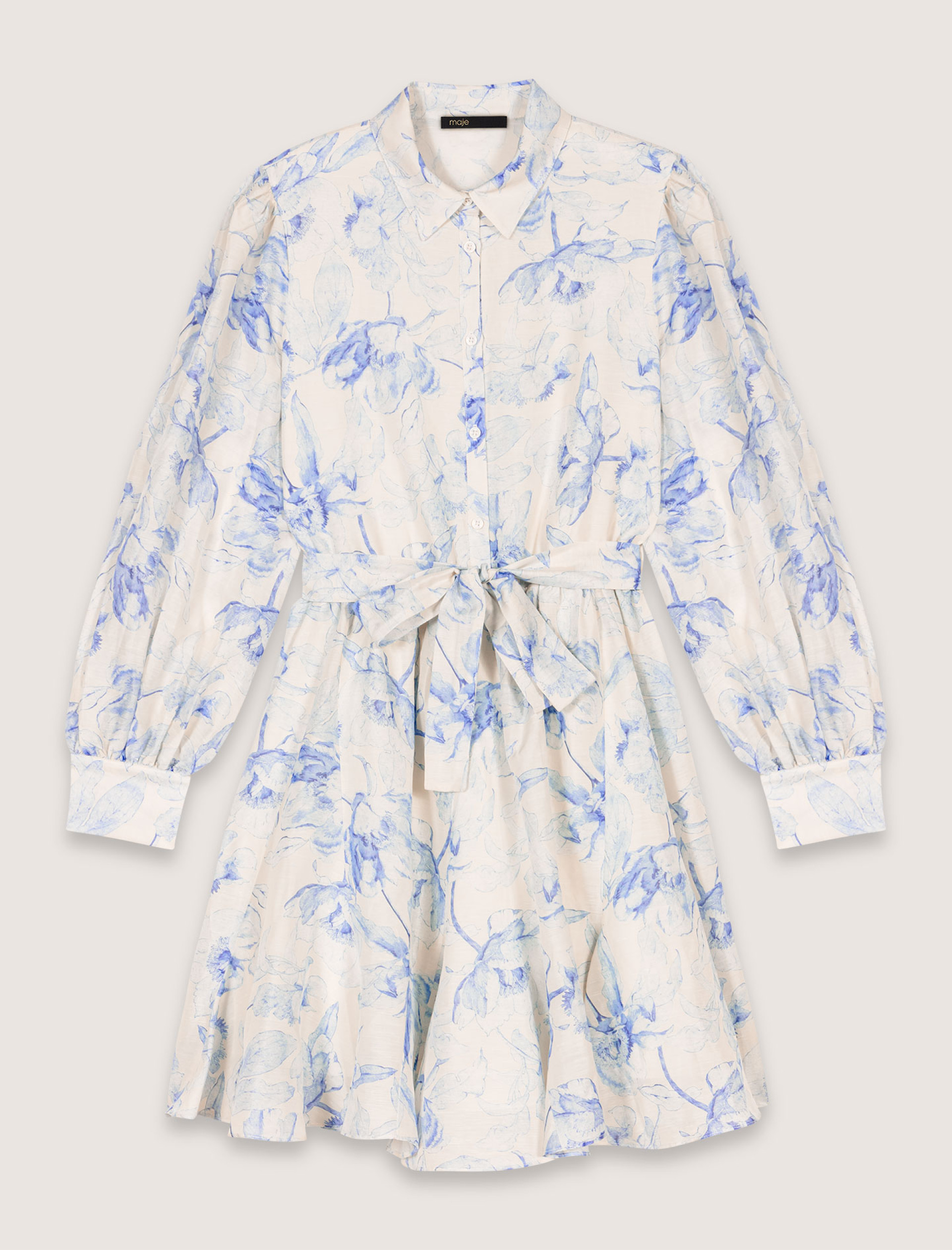 Жіноча сукня-сорочка з принтом