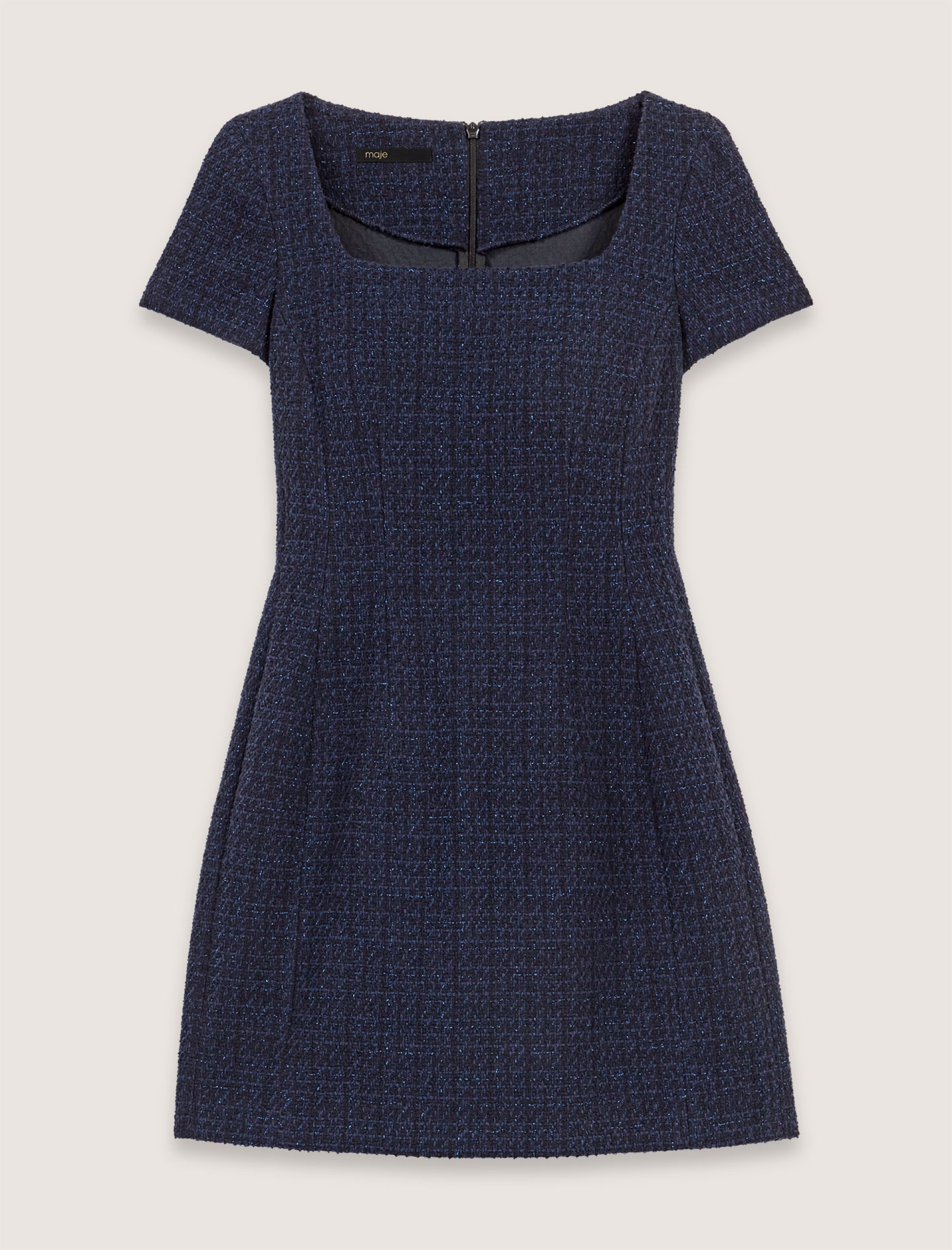 Жіноча коротка твідова сукня Жіноча коротка твідова сукня