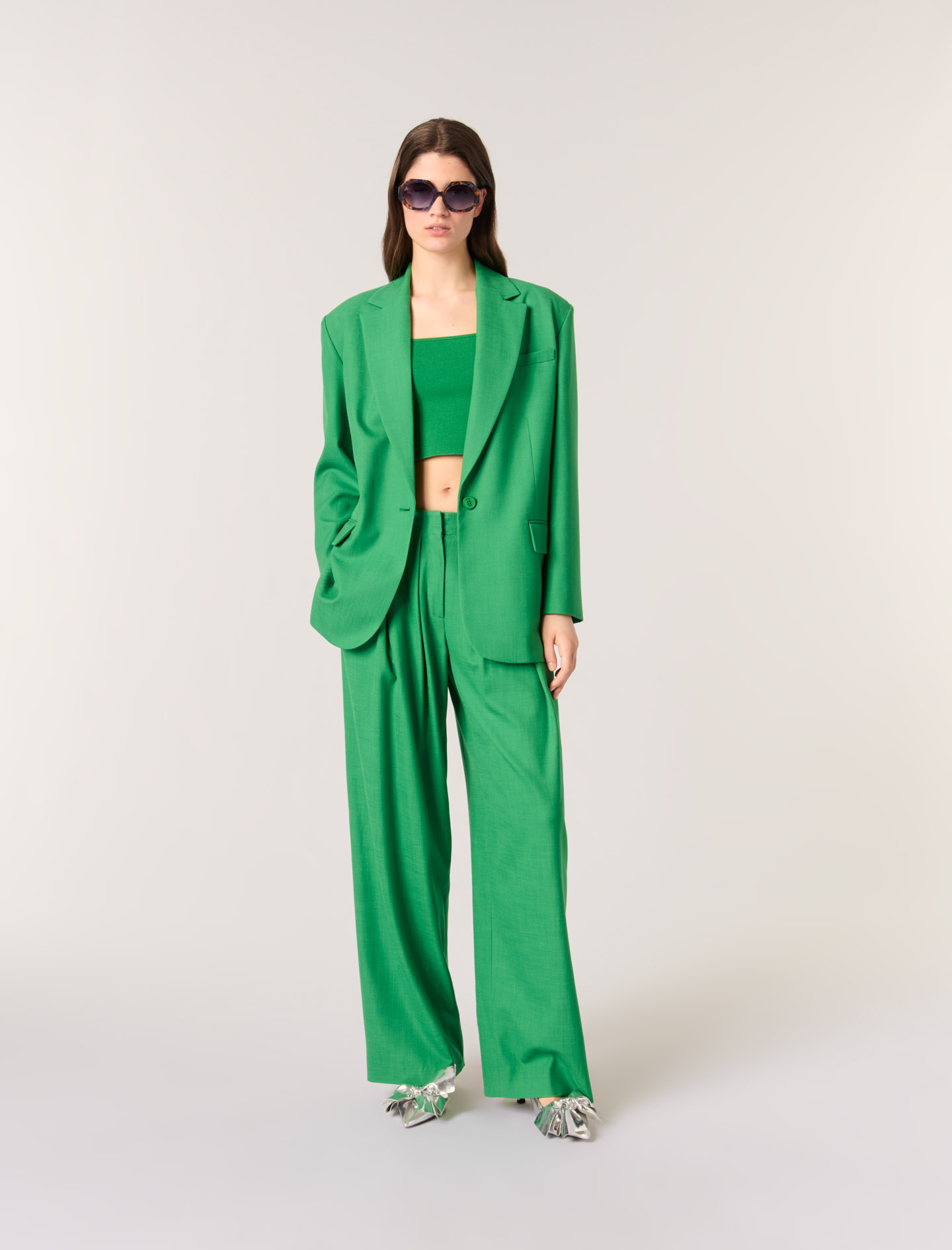 Жіночий костюмний жакет