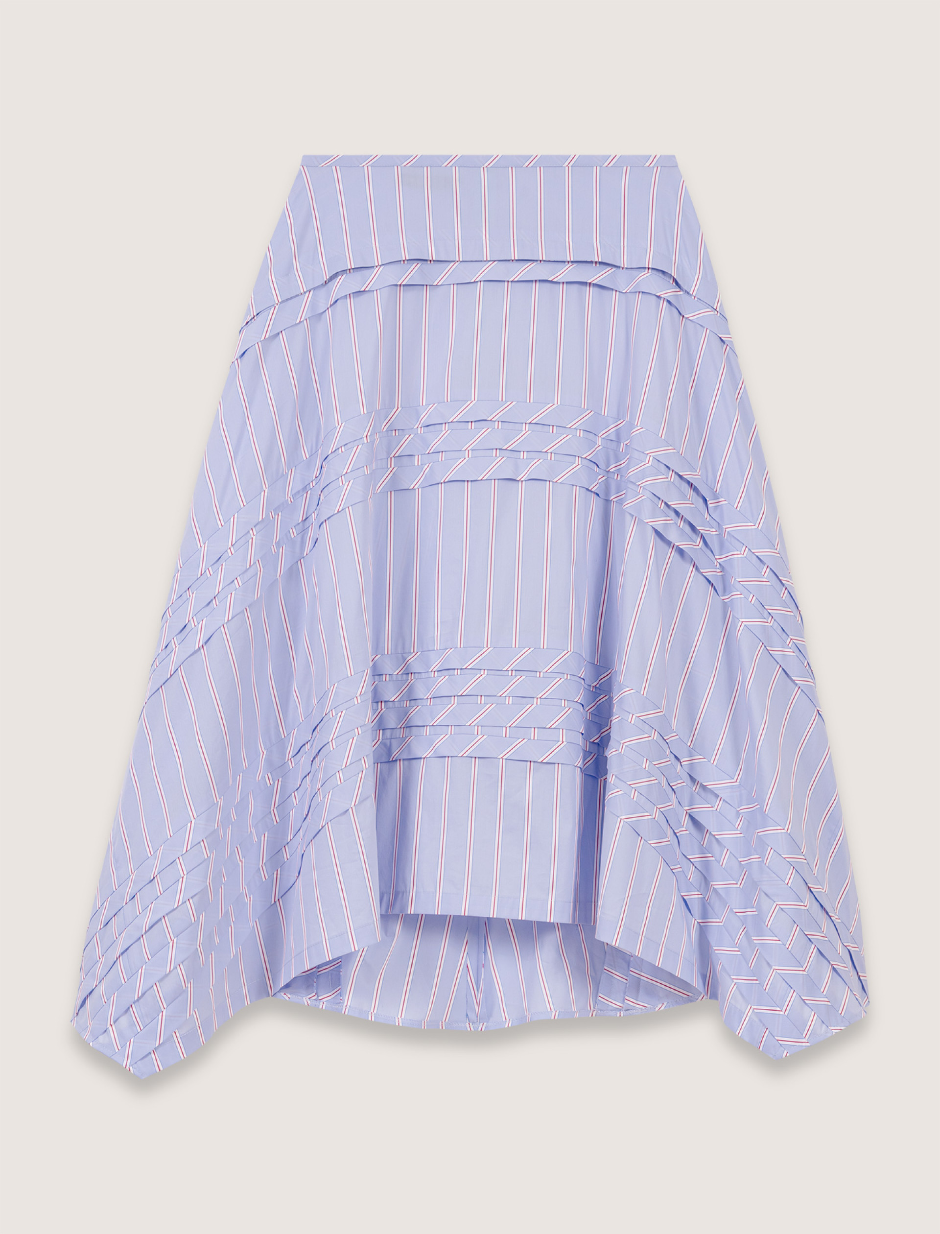 Жіноча довга спідниця в смужку