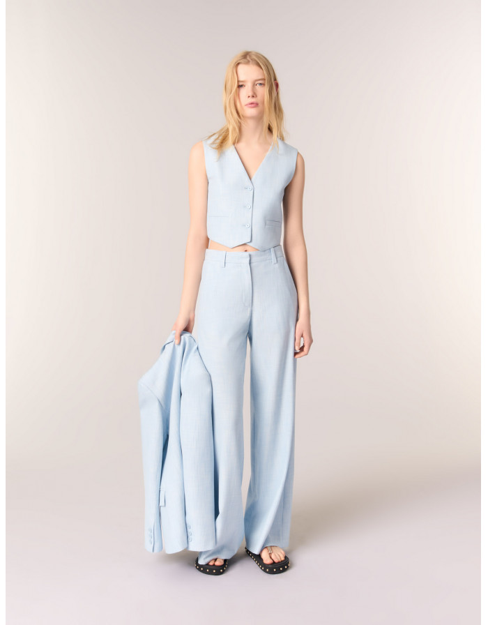 Женский костюмный жилет