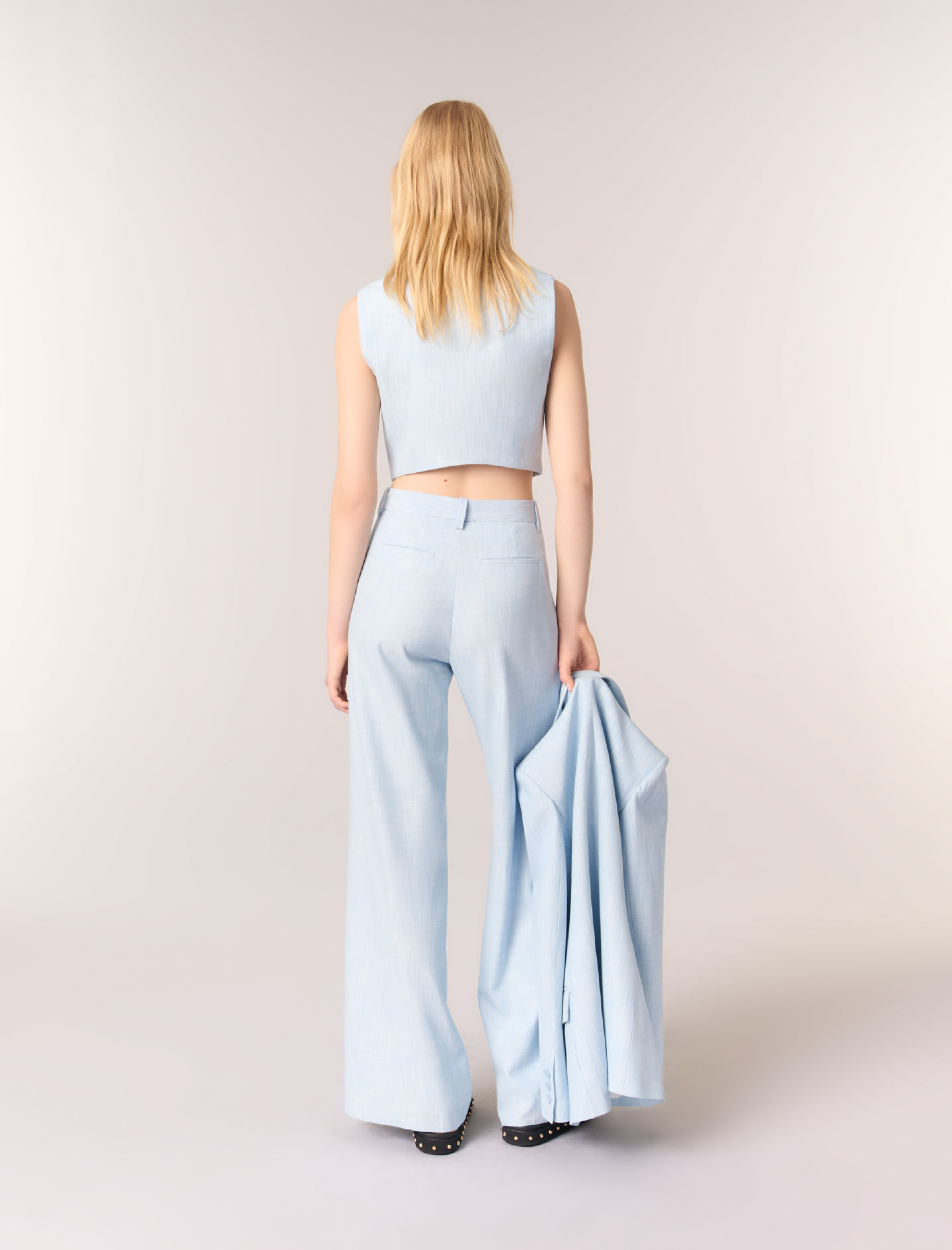 Женский костюмный жилет