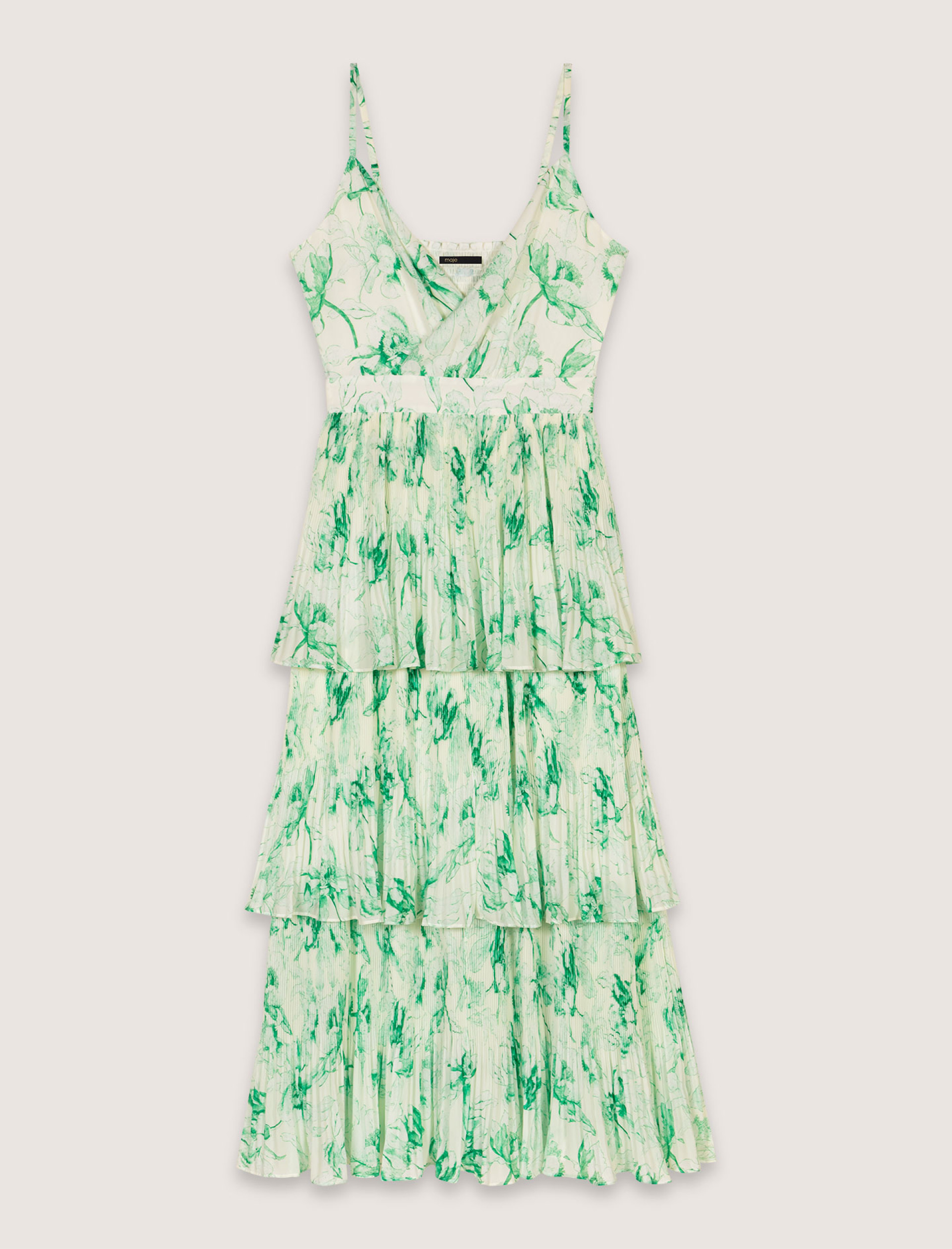 Жіноча сукня з принтом та оборками Жіноча сукня з принтом та оборками