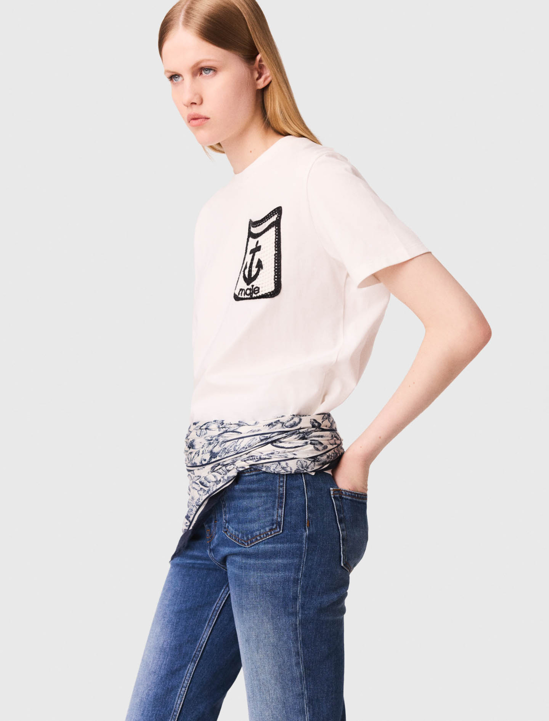 Женская футболка с принтом