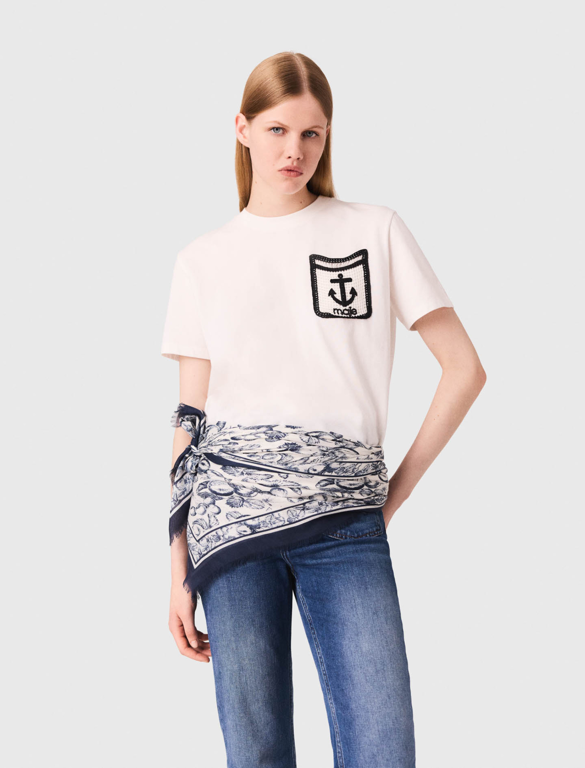 Женская футболка с принтом