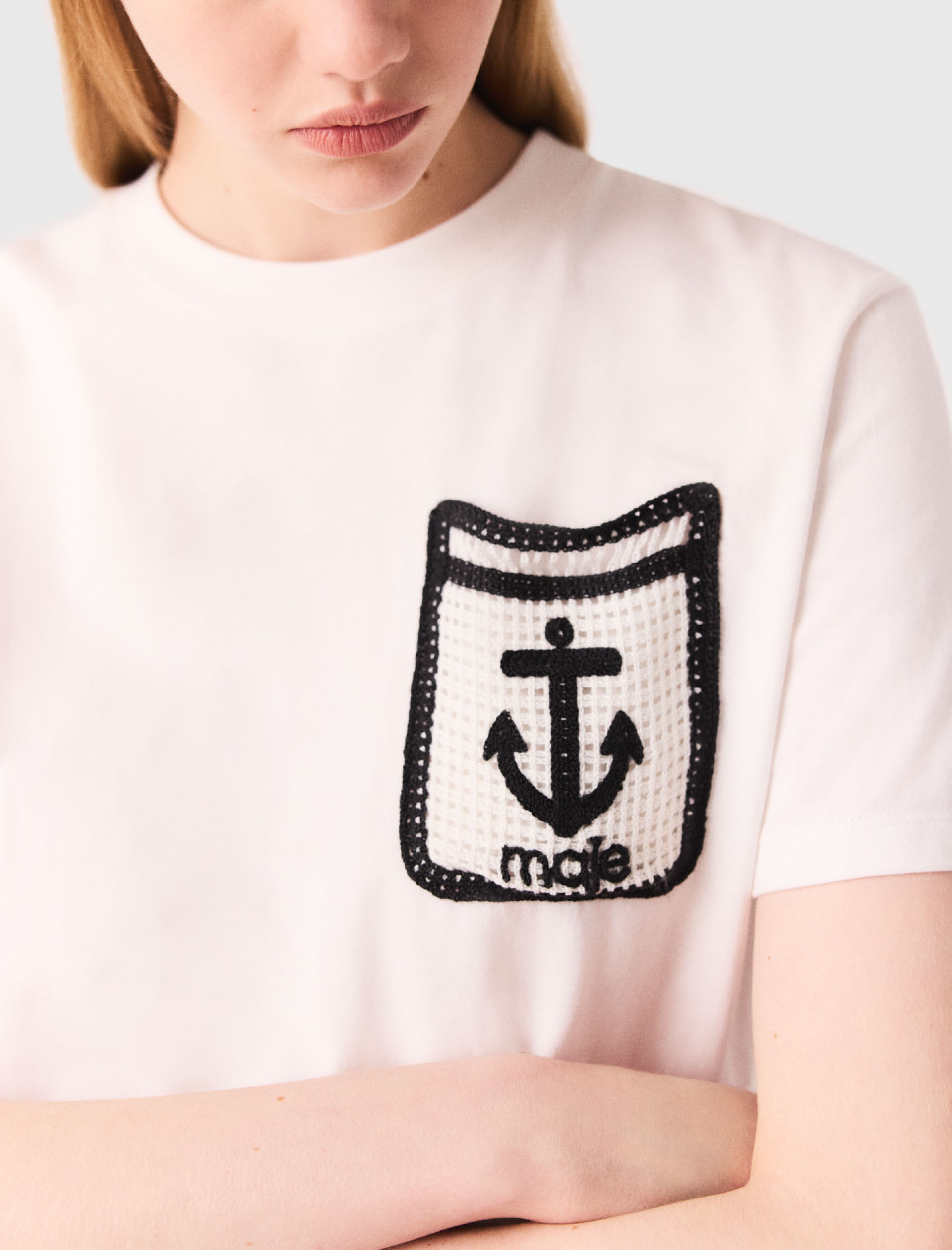 Женская футболка с принтом