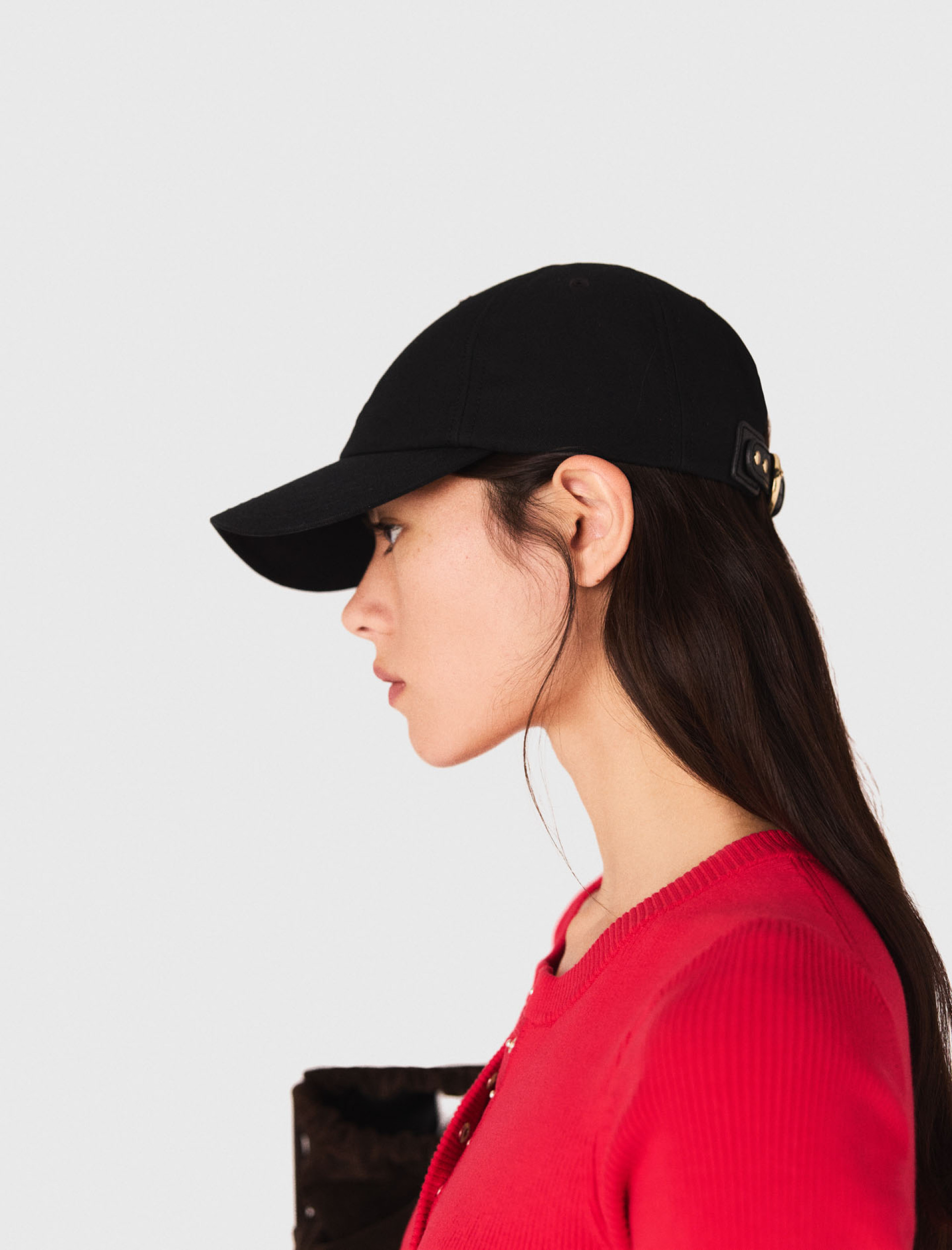 Жіноче червоне боді в рубчик