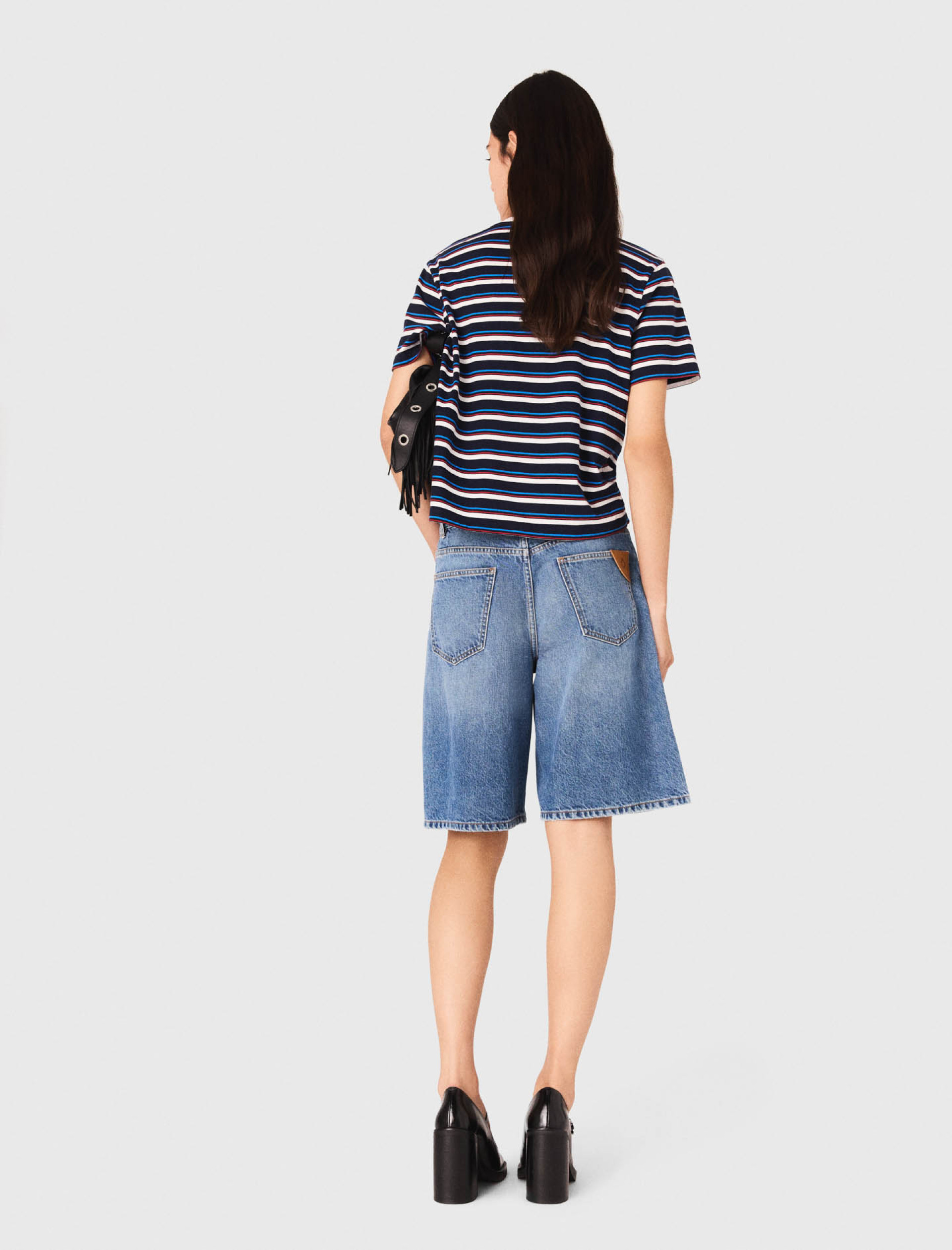 Жіноча смугаста футболка