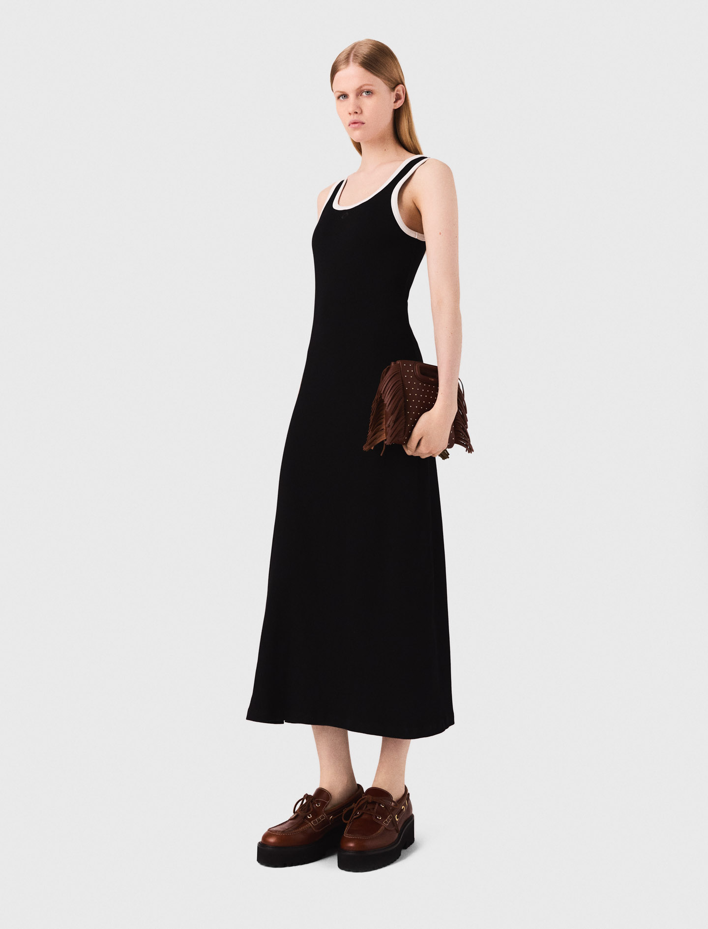 Женское платье-майка из джерси