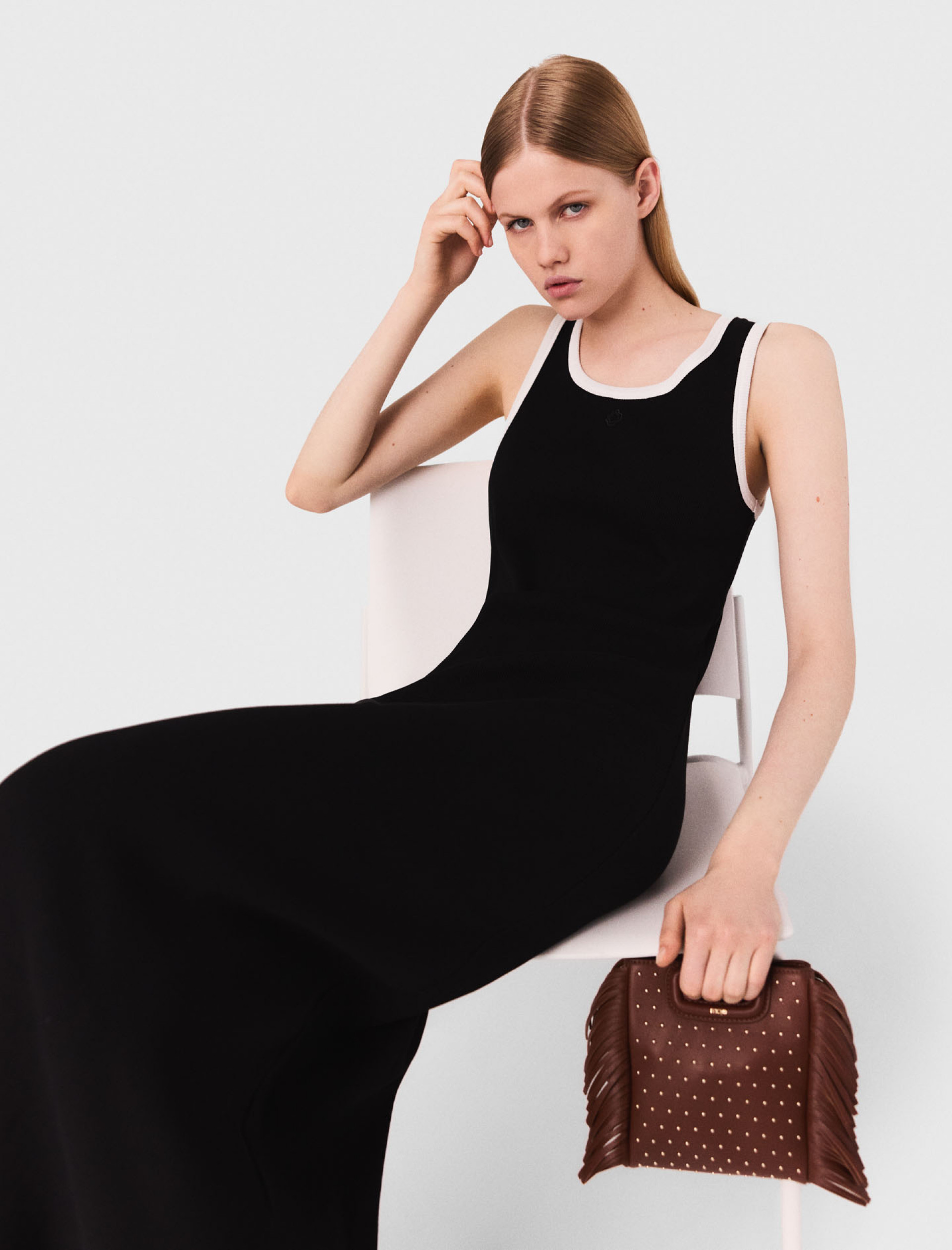 Женское платье-майка из джерси