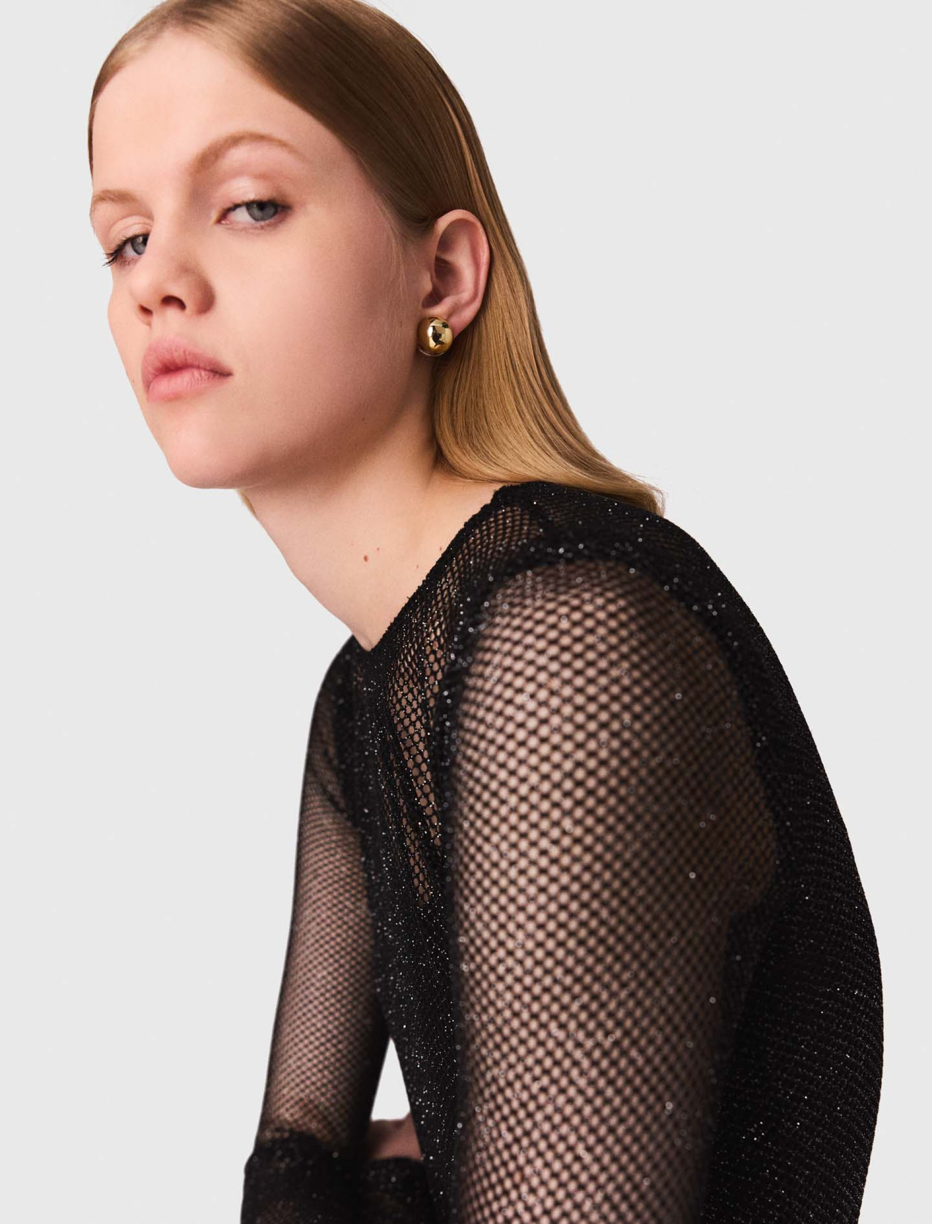 Женский боди из блестящего джерси Женский боди из блестящего джерси