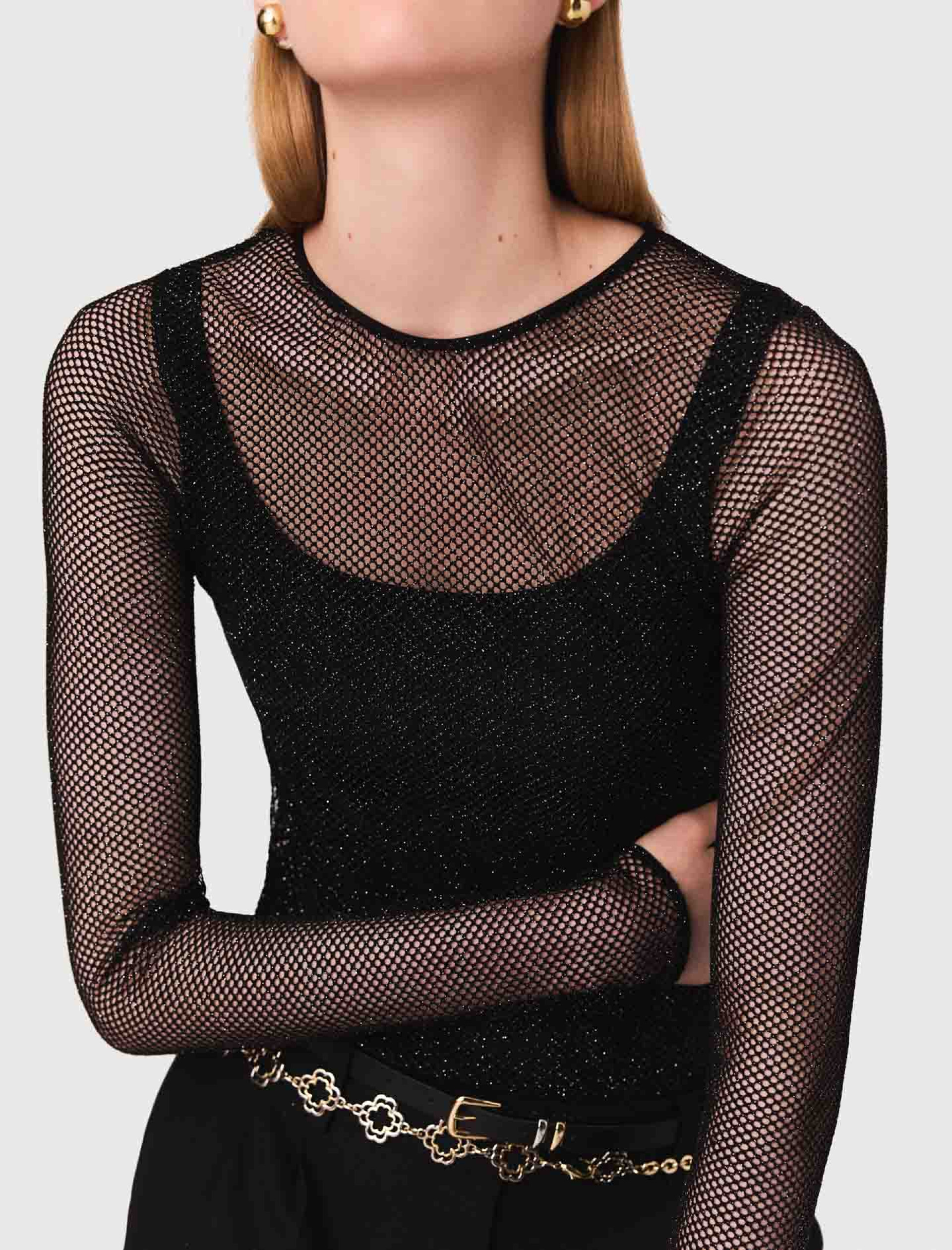 Женский боди из блестящего джерси Женский боди из блестящего джерси