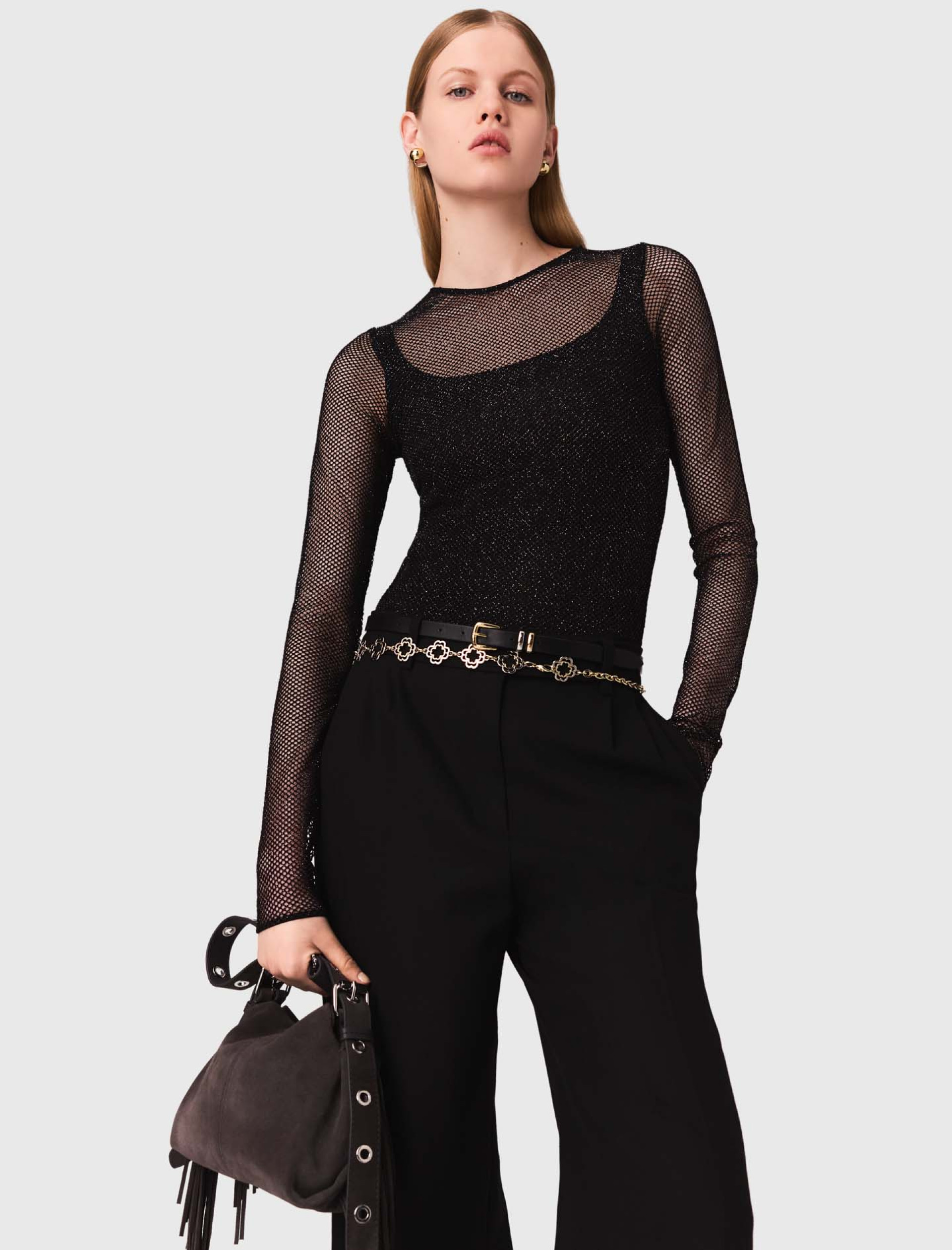 Женский боди из блестящего джерси Женский боди из блестящего джерси